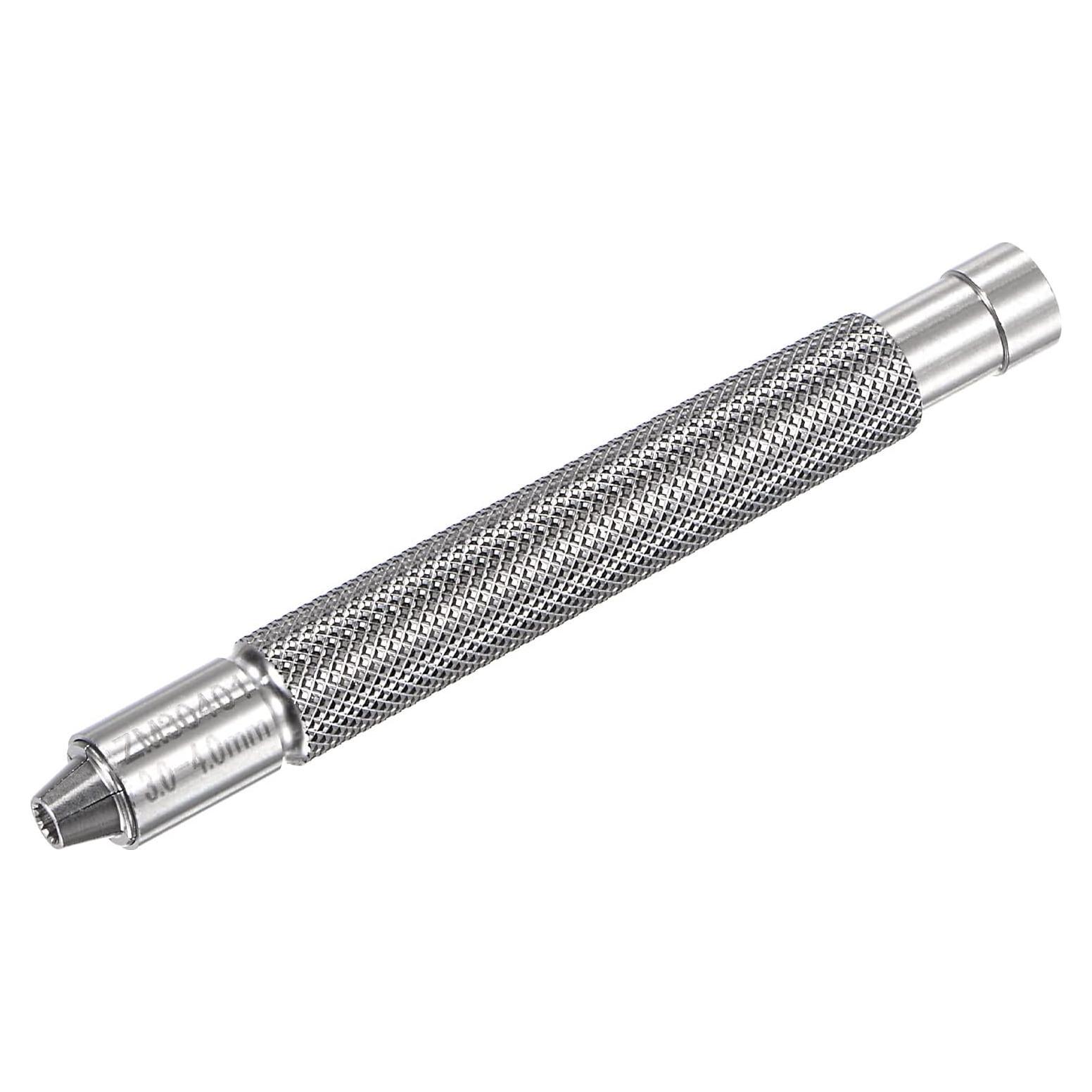 Enrollador de Corona de Reloj uxcell 4mm Acero Inoxidable