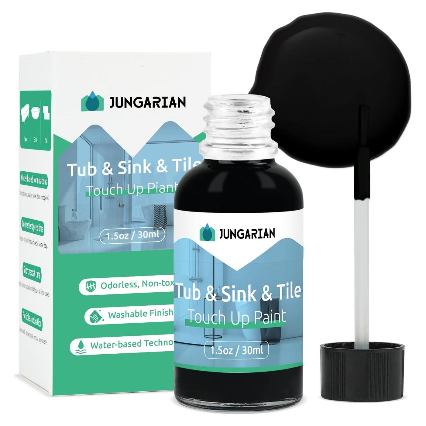 Pintura para Baños JUNGARIAN 42.5ml Negro Semibrillante