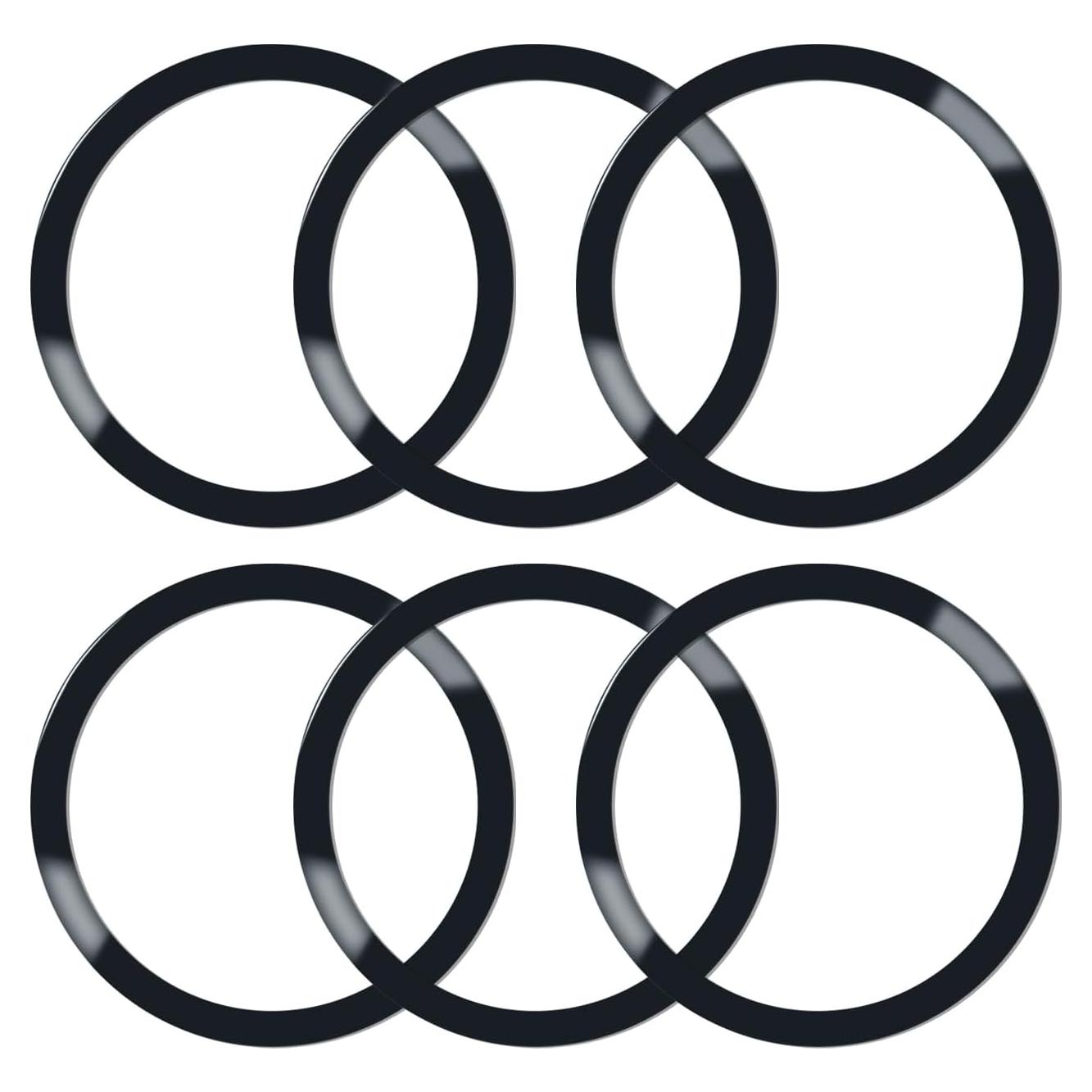 Anillos Metálicos Universales IOUALEY para Carga Inalámbrica