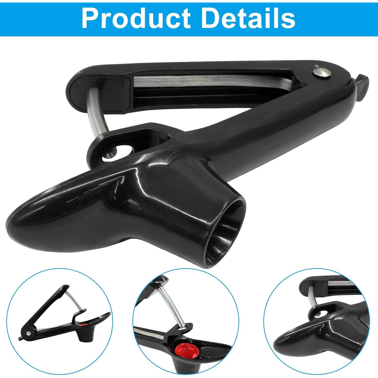 Extractor de Huesos de Cereza Kemcatui 18cm Negro