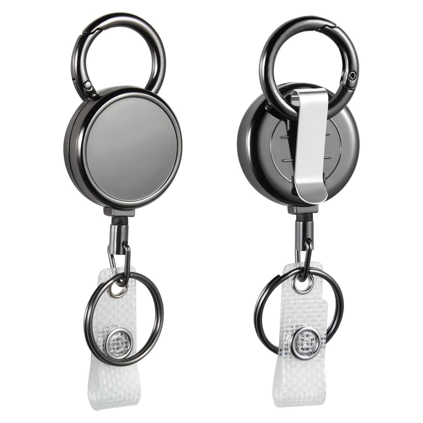 Paquete de 2 Sujetadores de Insignia FadyRaye Metal 55cm