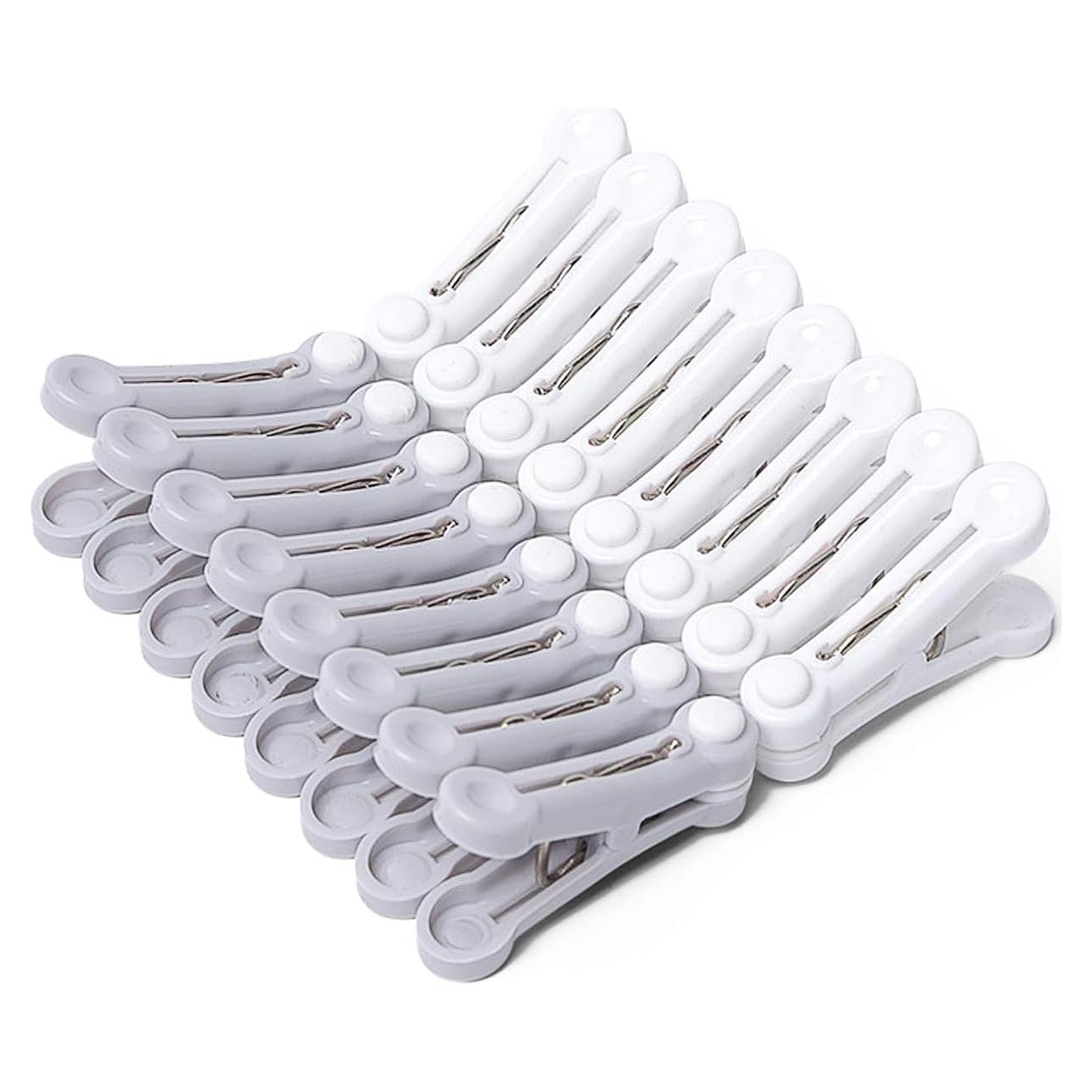 Pinzas de Ropa Antideslizantes WisePoint, 16 Piezas 5x3 cm