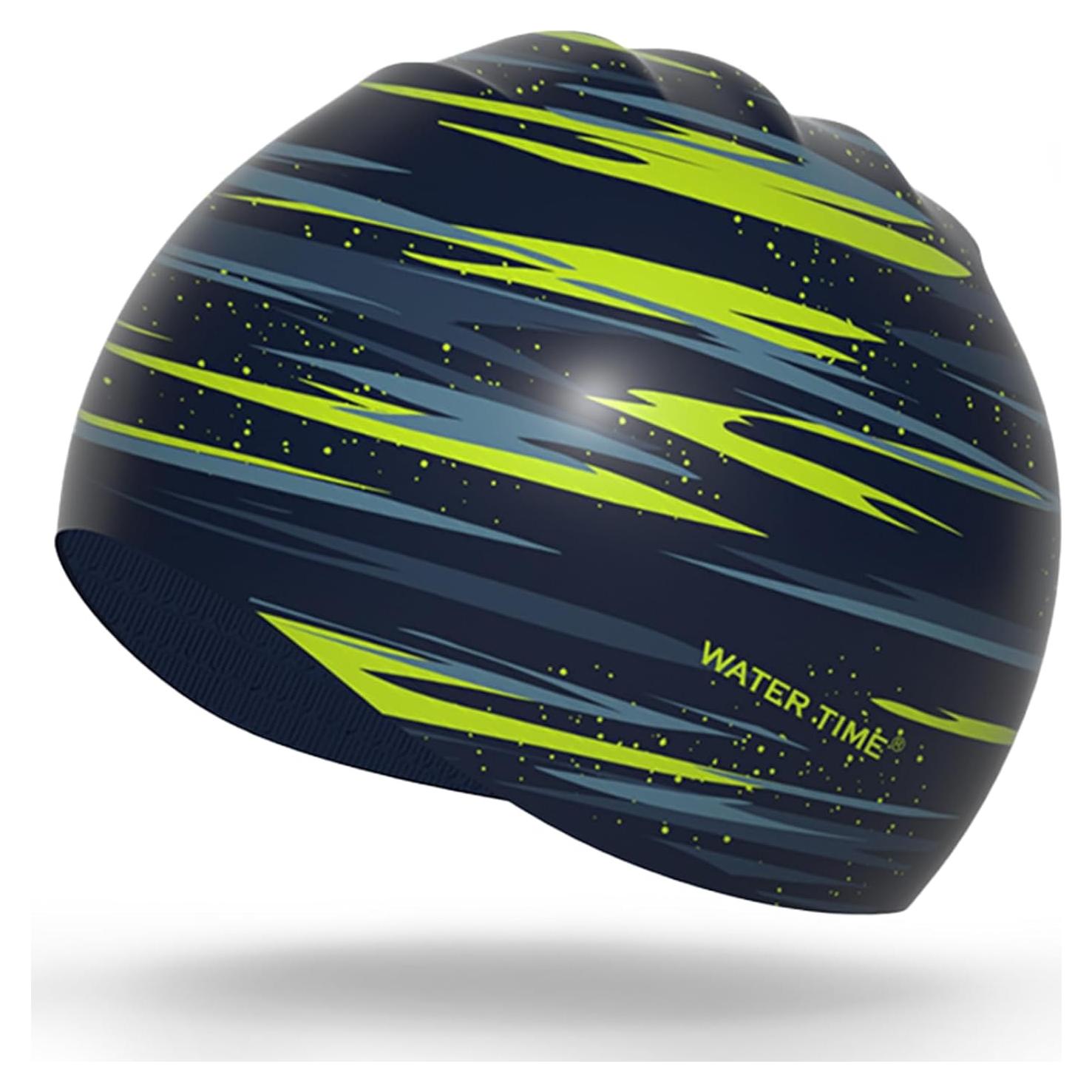 Gorro de natación WATERTIME de silicona para mujeres - 21x13.4cm