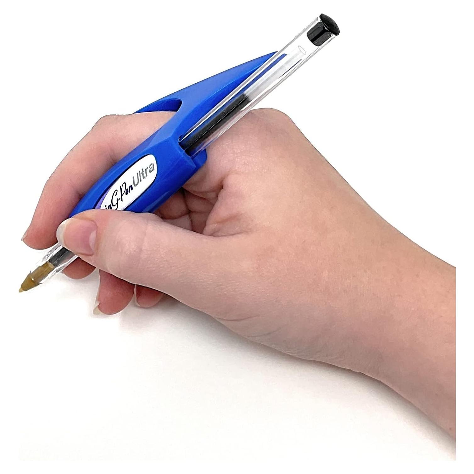 Agarre Universal Ring-Pen Ultra Azul Medio para Escritura