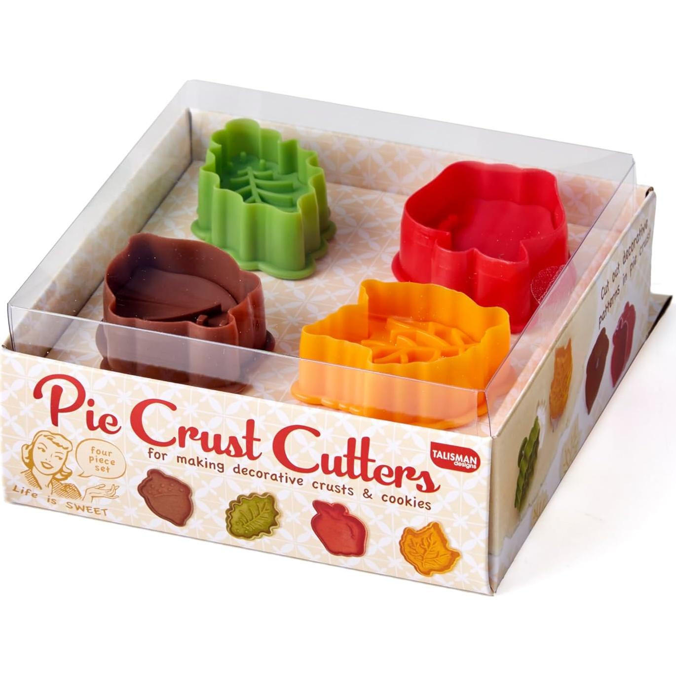 Cortadores de Masa para Pasteles Talisman Designs Set Otoño 4 Piezas