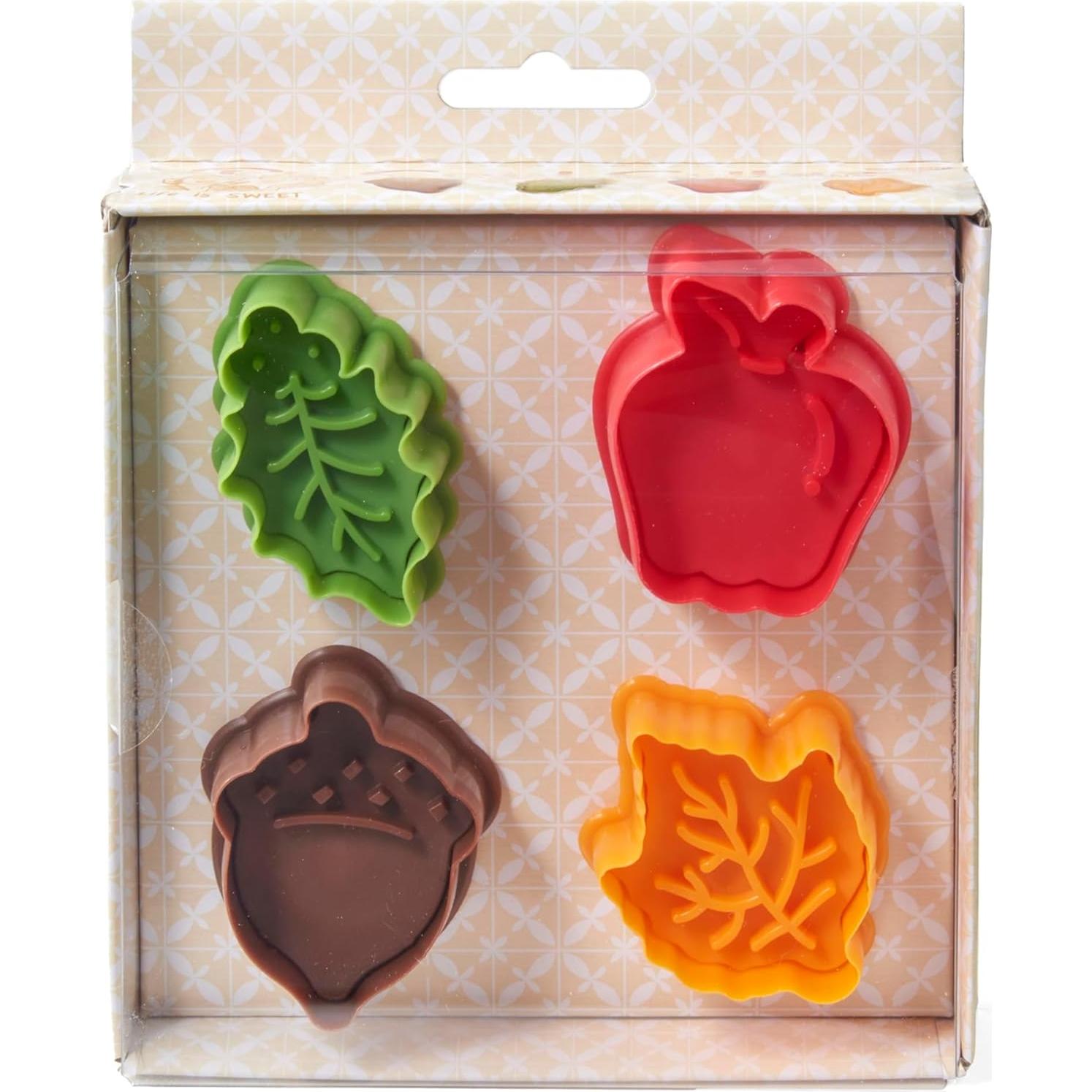 Cortadores de Masa para Pasteles Talisman Designs Set Otoño 4 Piezas