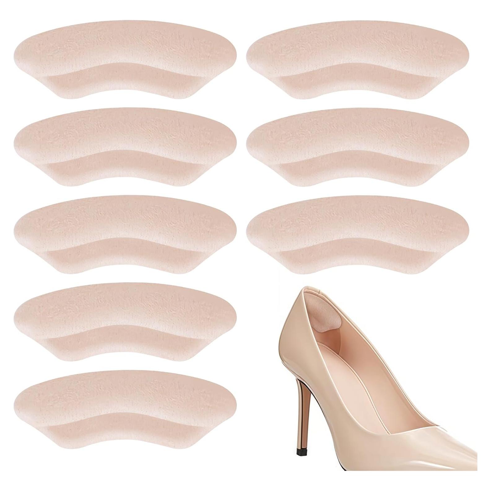 Protectores de Talón WONDSIGHIN - Almohadillas de Gel Antideslizantes, 4 Pares