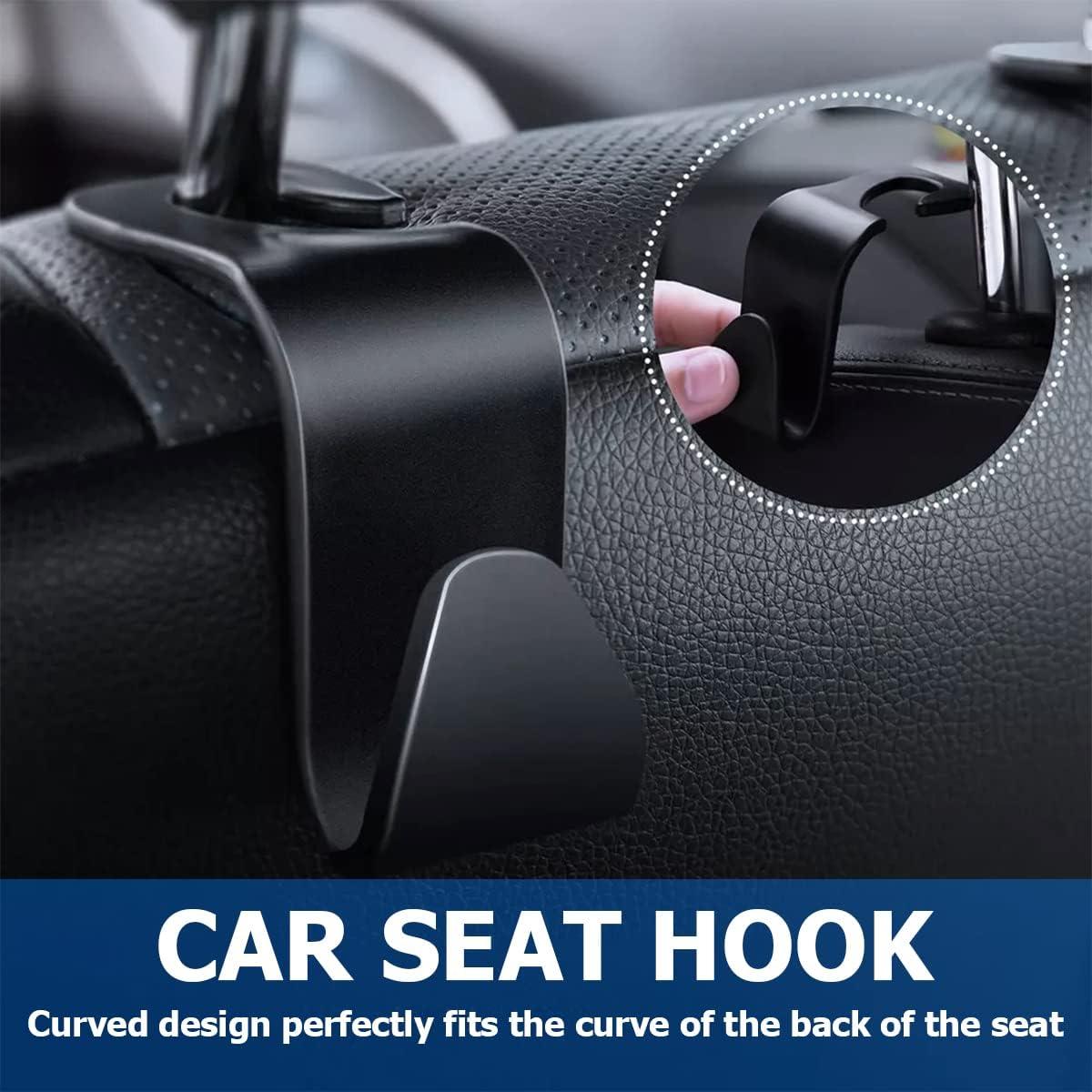 Ganchos para Reposacabezas Moly Magnolia - 4 Piezas Negro