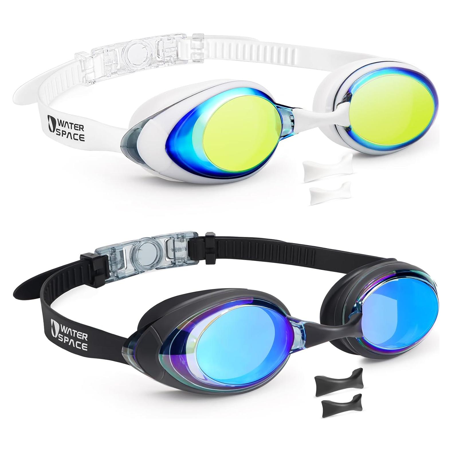Paquete de 2 Gafas de Natación Water Space con Protección UV