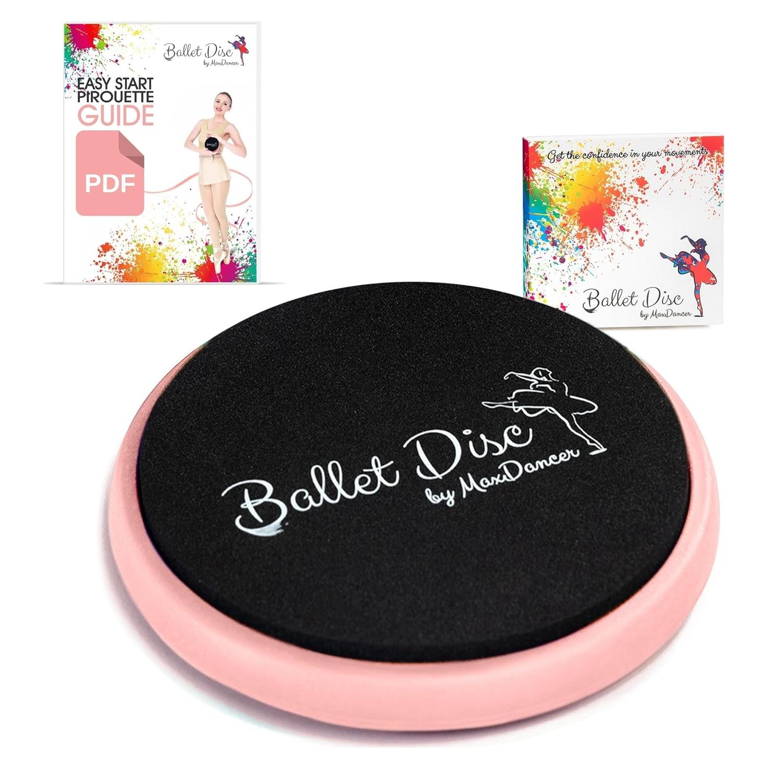 Disco de Giro de Ballet MaxDancer Rosa 14 cm para Piruetas