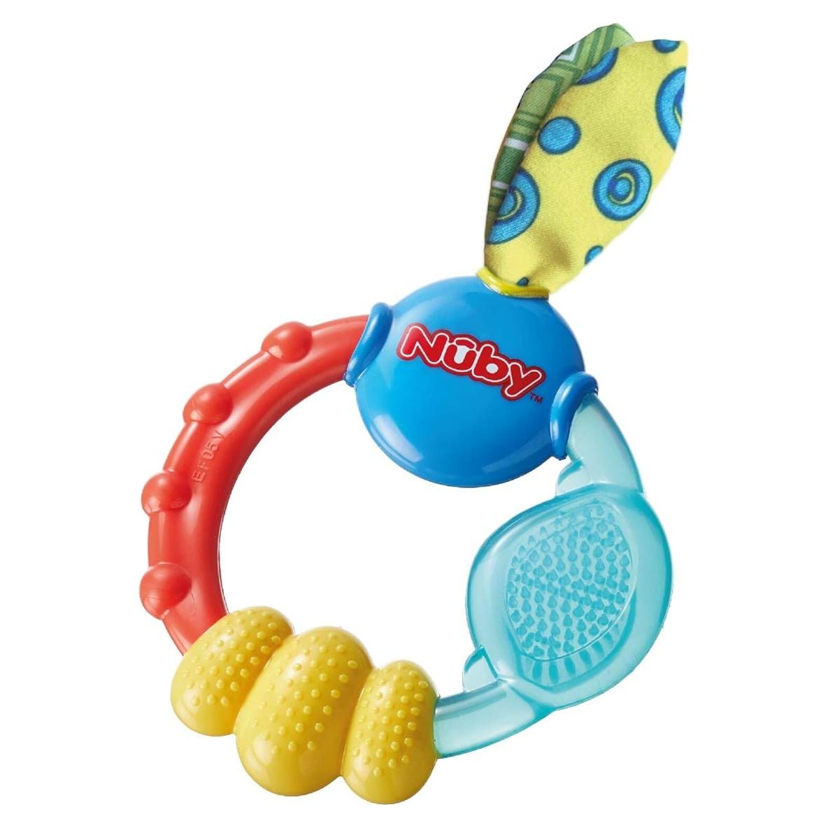 Anillo de Dentición Divertido Nuby Multicolor 1 Paquete