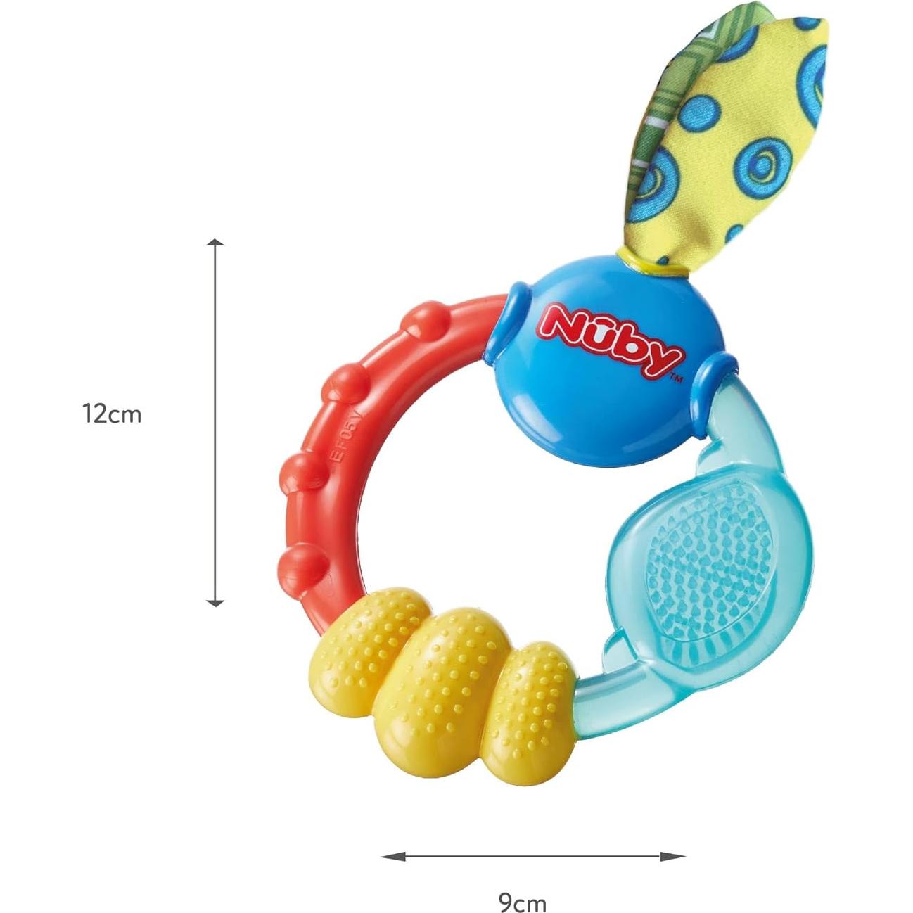 Anillo de Dentición Divertido Nuby Multicolor 1 Paquete