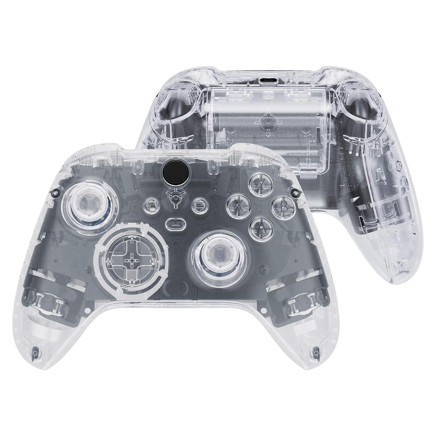 Carcasa Completa eXtremeRate para Controlador Xbox Series X/S Transparente