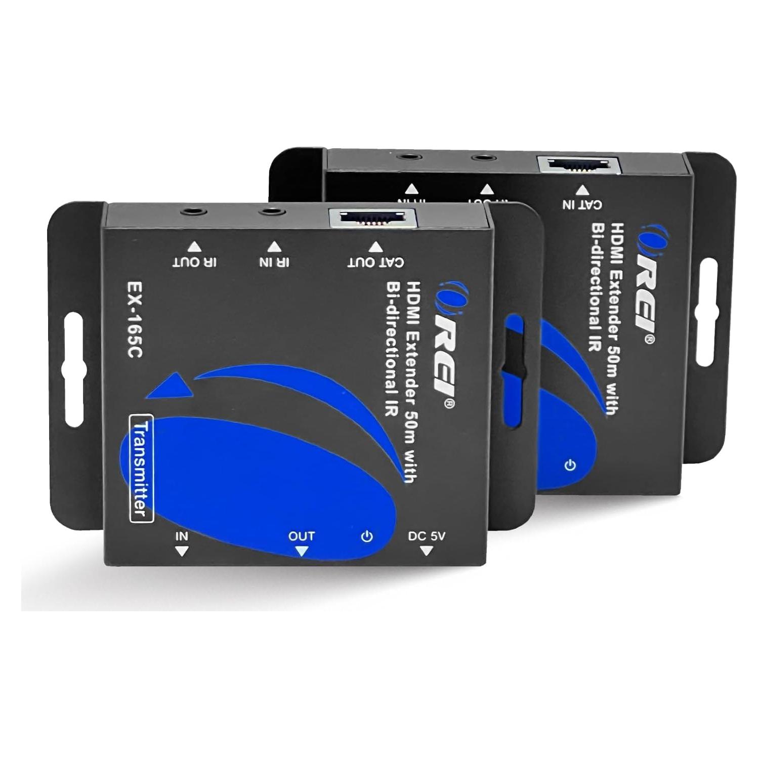 Extensor HDMI OREI EX-165C 50m Full HD 1080p con IR