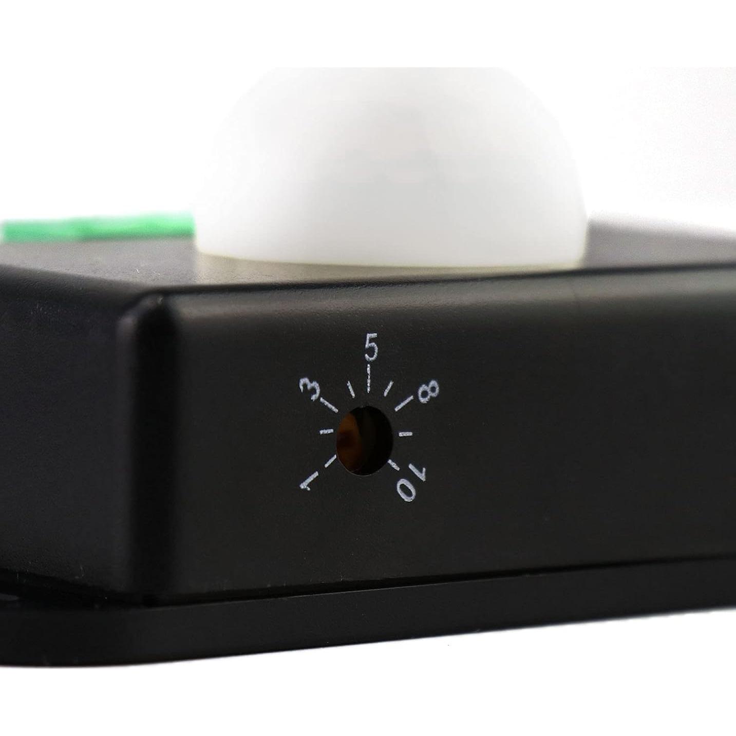 Interruptor LED con Sensor de Movimiento QWORK, 12-24V, 6A, Paquete de 2