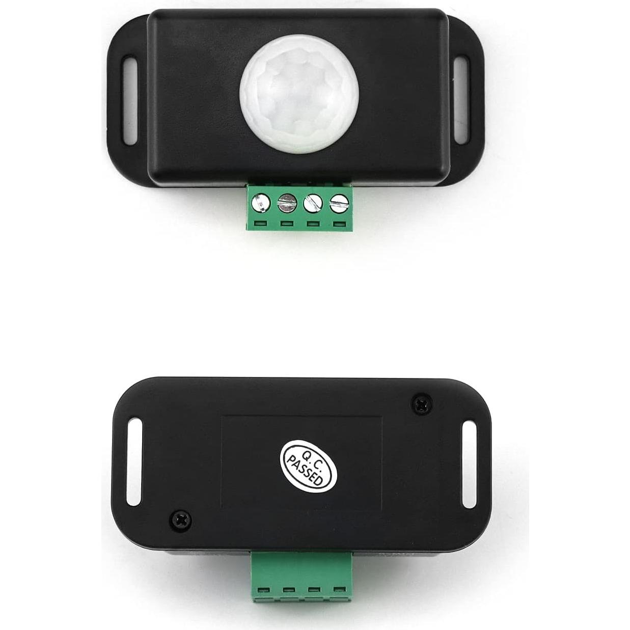 Interruptor LED con Sensor de Movimiento QWORK, 12-24V, 6A, Paquete de 2