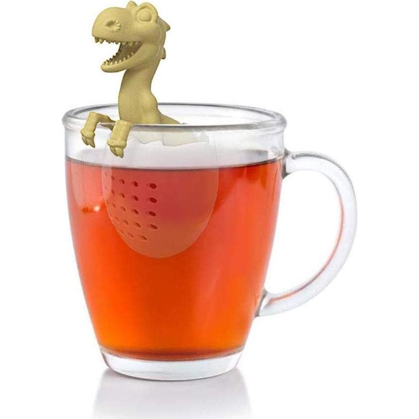 Infusor de Té de Silicona Sanderala Dinosaurio Reutilizable