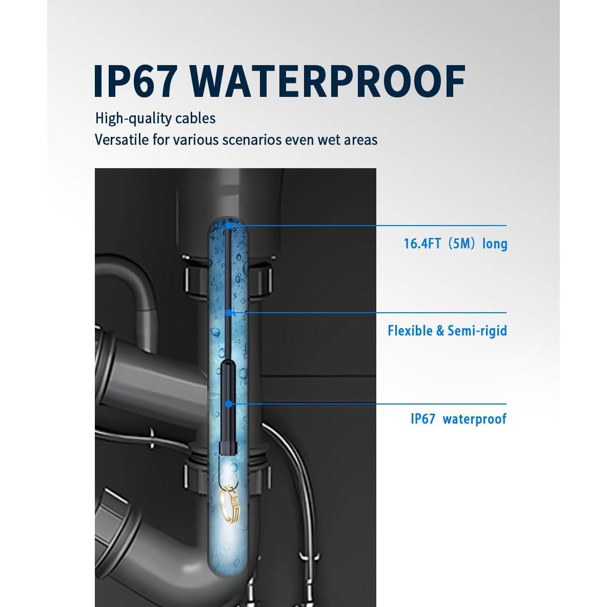 Cámara Endoscópica 5m Matrixcamp HD 1920P IP67 para iPhone/Android
