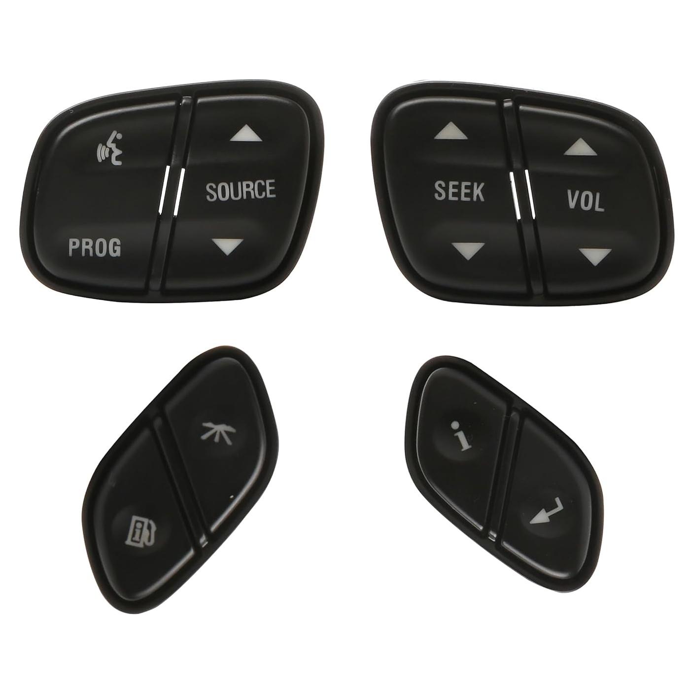 Interruptor de Control del Volante AA Ignition - Reemplazo para Buick, Cadillac, Chevy, GMC 2002-2009