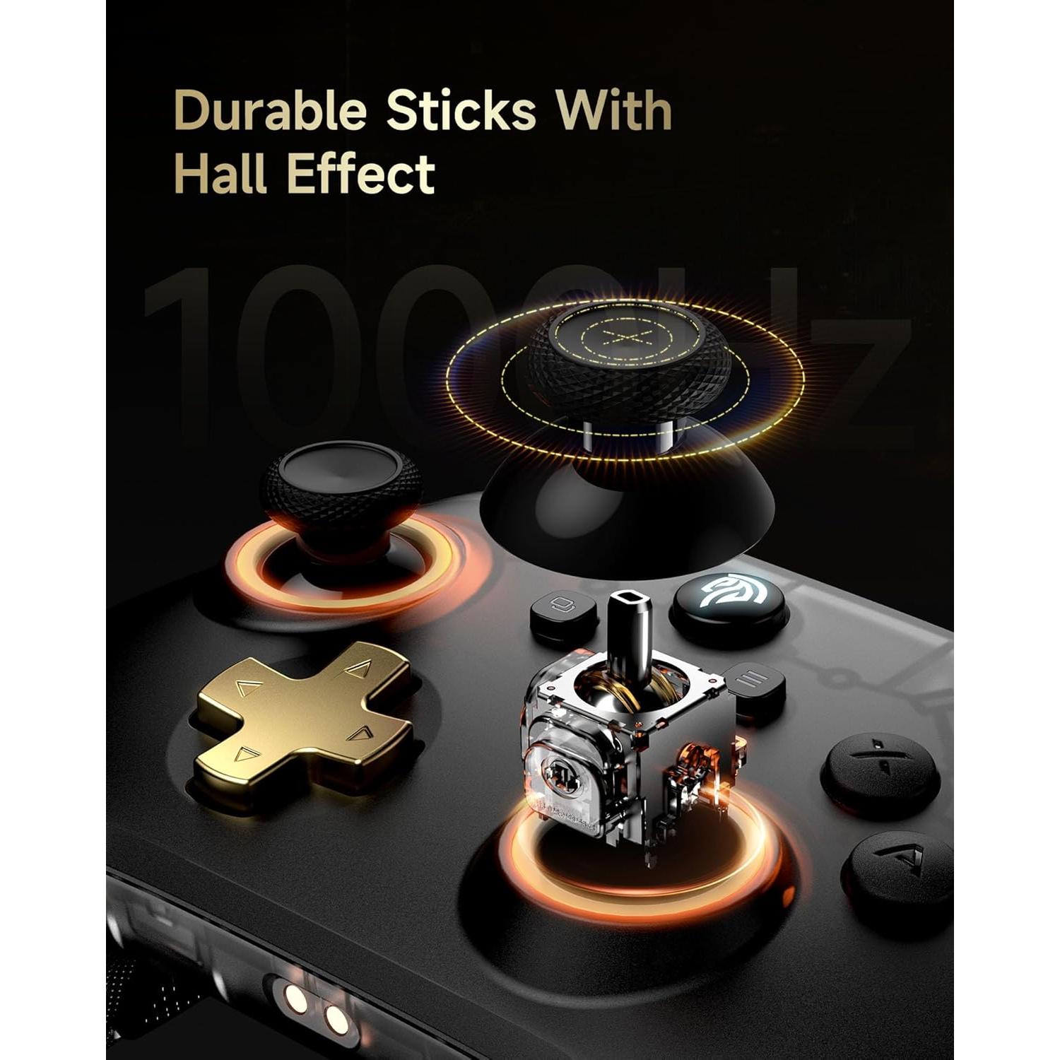 Controlador Inalámbrico EasySMX D05 para PC y Switch - RGB, Carga Rápida