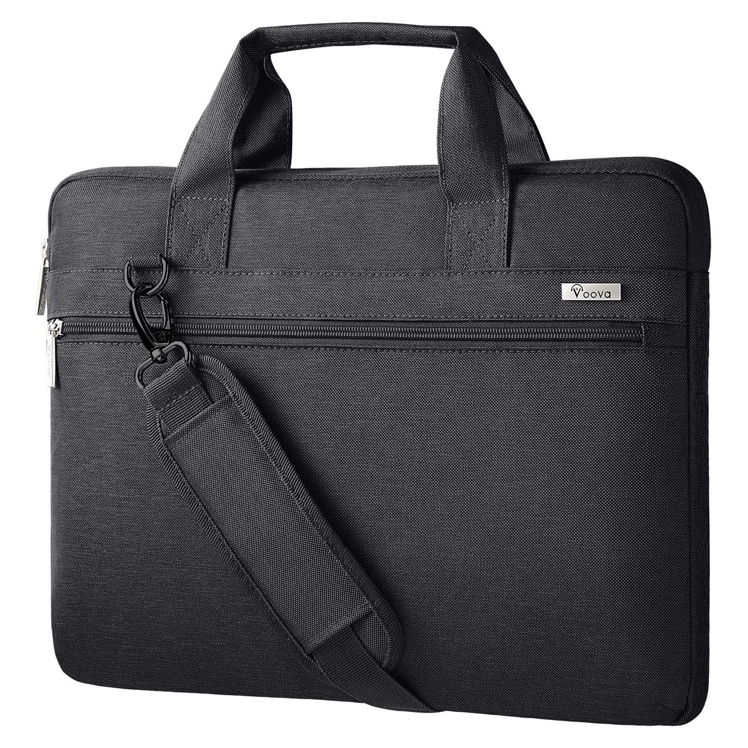 Bolsa para Laptop Voova 13-14 Pulgadas Negra Impermeable