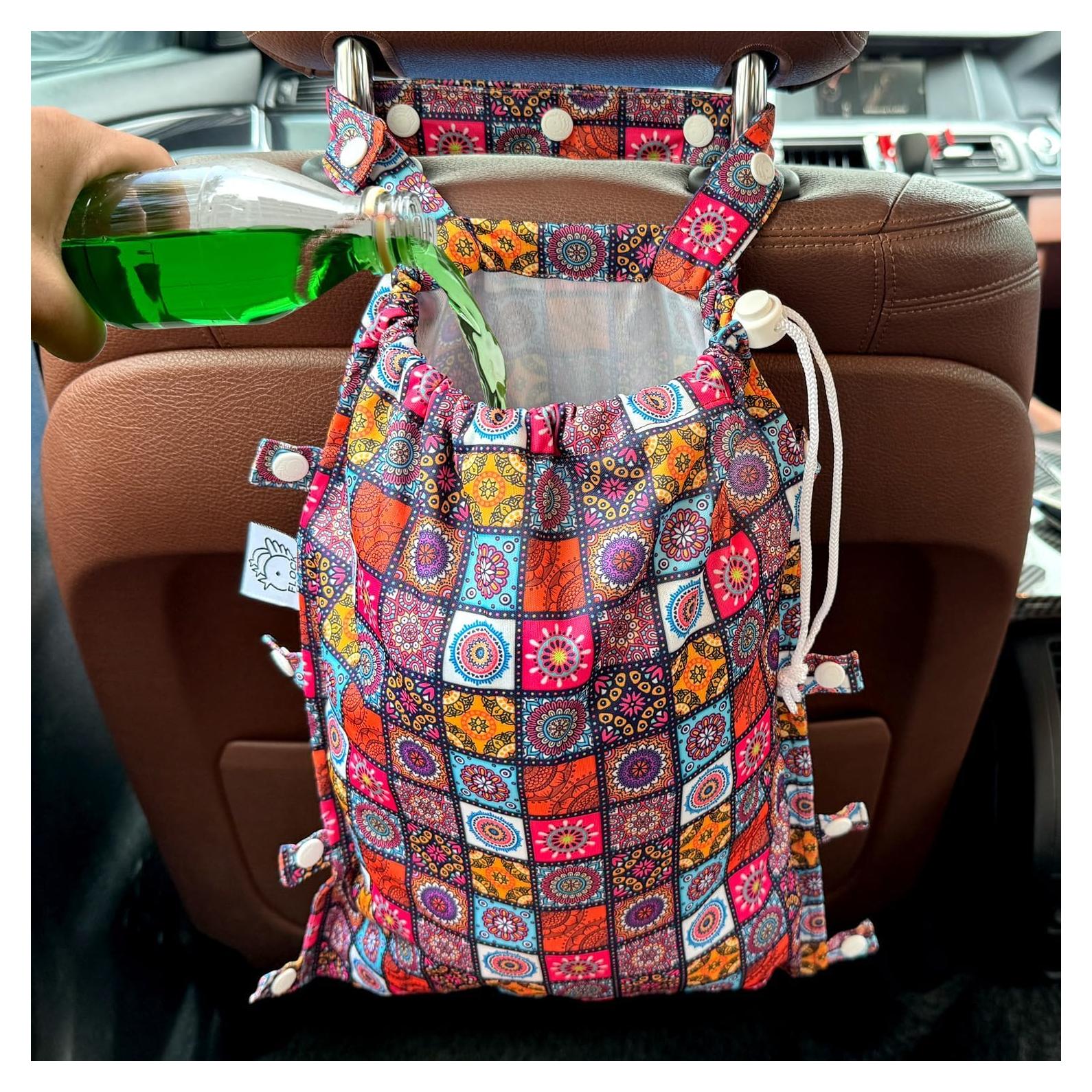Bolsa de Basura Impermeable FLOCK THREE 8L Ajustable Plegable