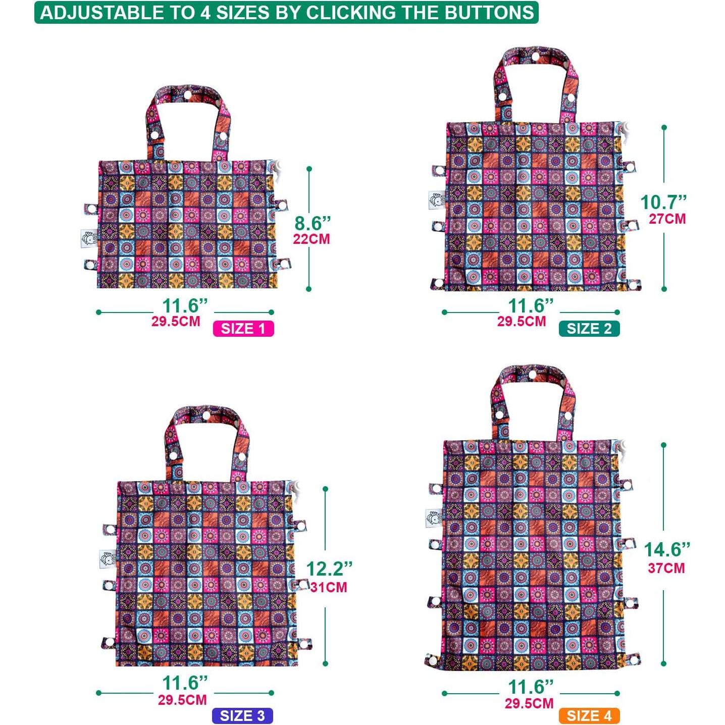 Bolsa de Basura Impermeable FLOCK THREE 8L Ajustable Plegable