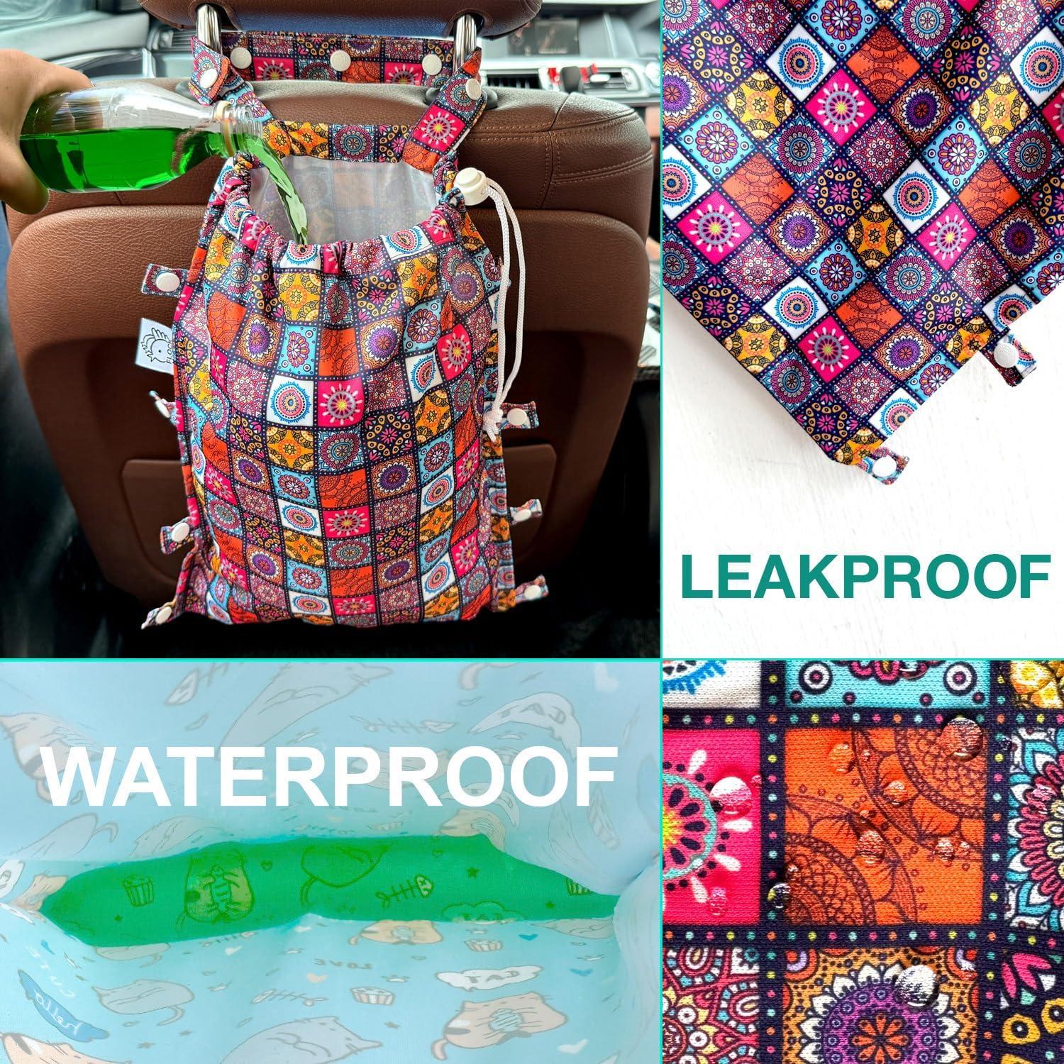 Bolsa de Basura Impermeable FLOCK THREE 8L Ajustable Plegable