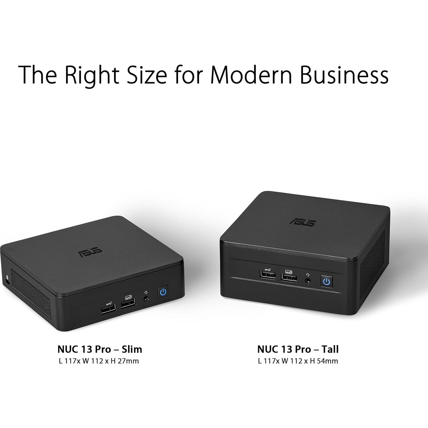 Mini PC ASUS NUC 13 Pro Slim i7-1360P 16GB 512GB Thunderbolt
