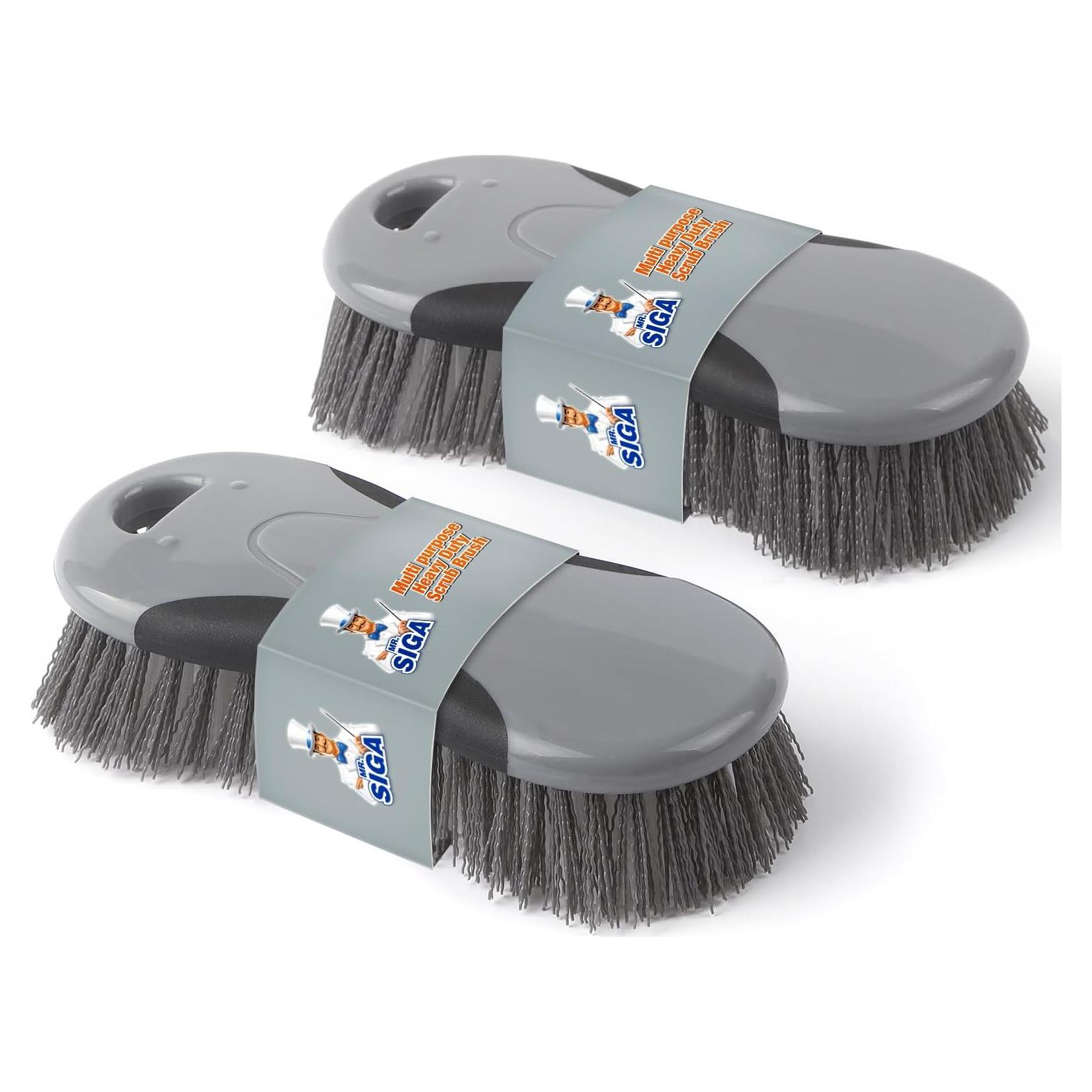 Cepillo de Fregar MR.SIGA Multiusos - Paquete de 2 Duraderos