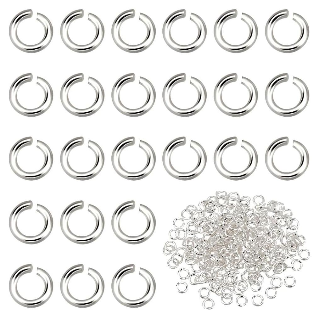 Anillas de Salto Abiertas PH PandaHall 200pcs Plata 925 2.5mm