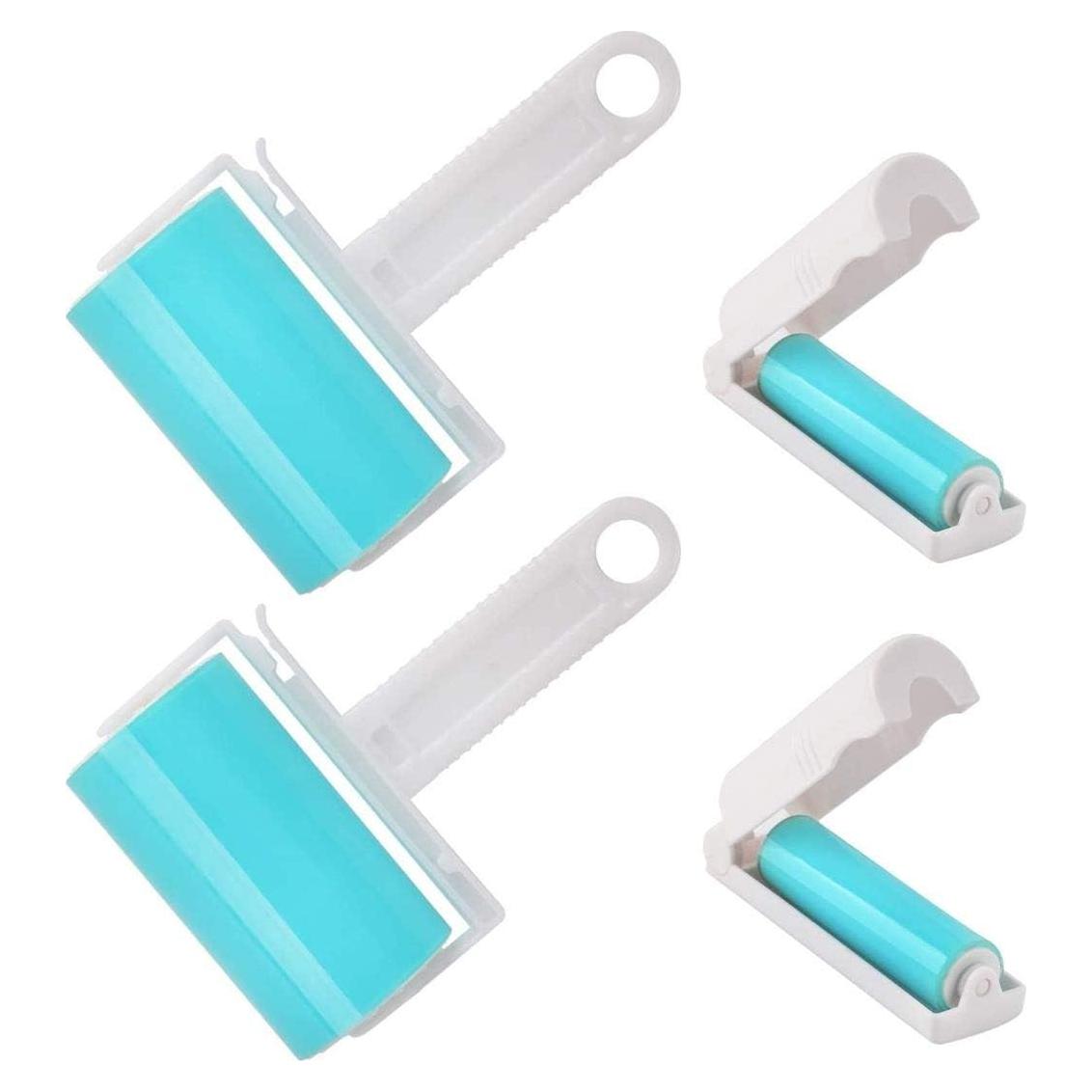 Rodillo de Pelusa NUOBUT 4 Pack Reutilizable para Mascotas