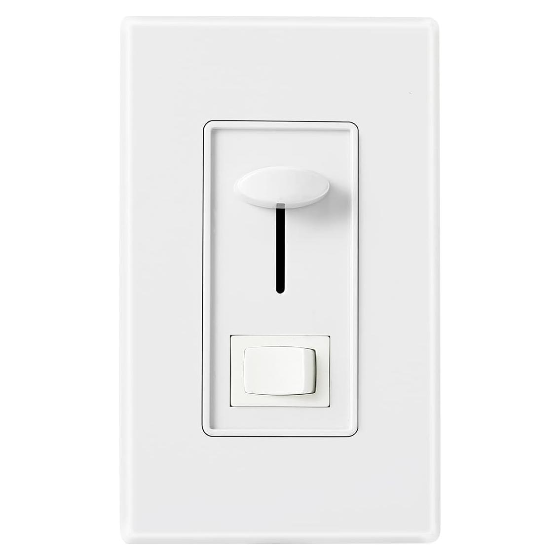 Regulador de Luz Deslizante Cloudy Bay 600W Blanco