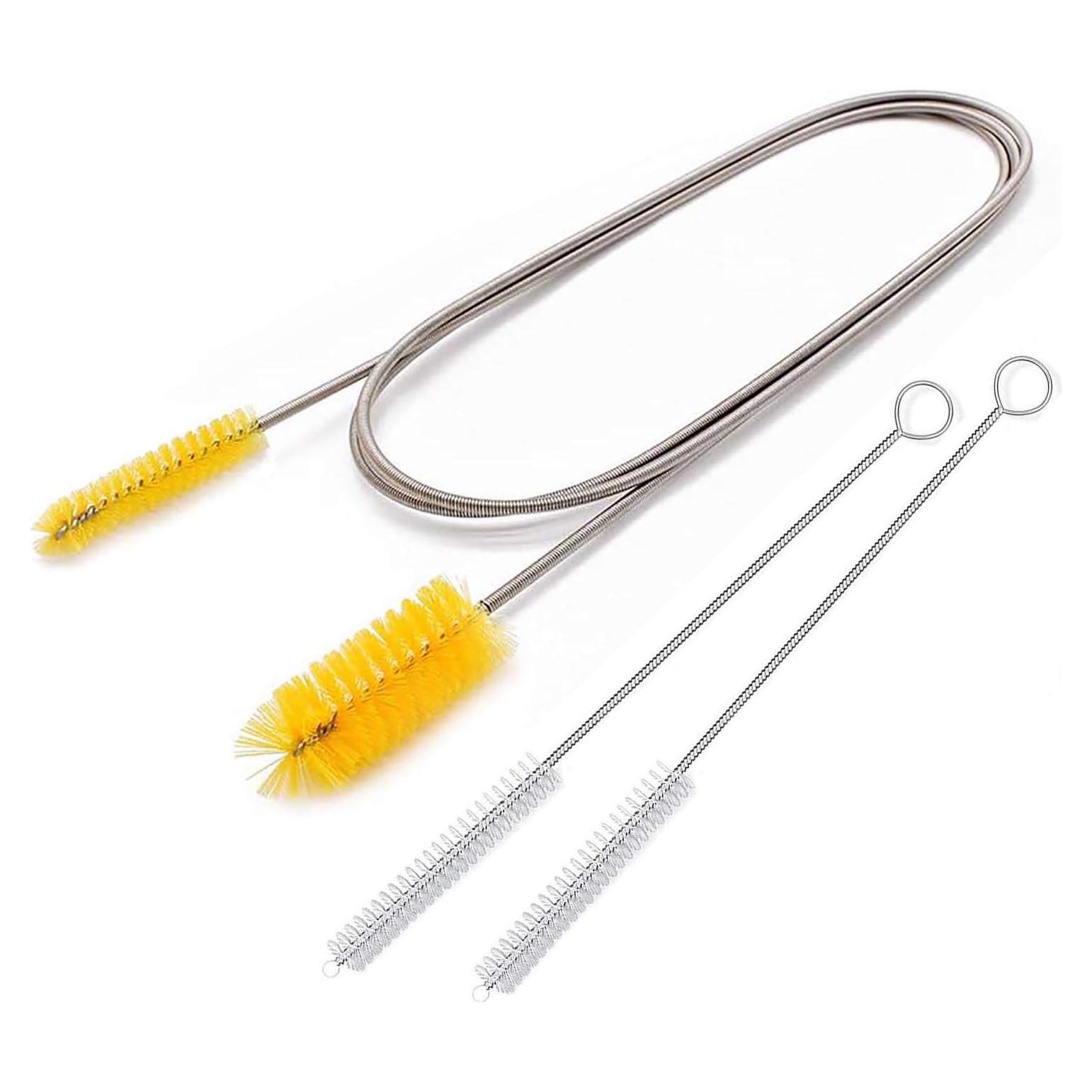 Cepillo de Drenaje Flexible Desin 169 cm con 2 Cepillos de 21 cm