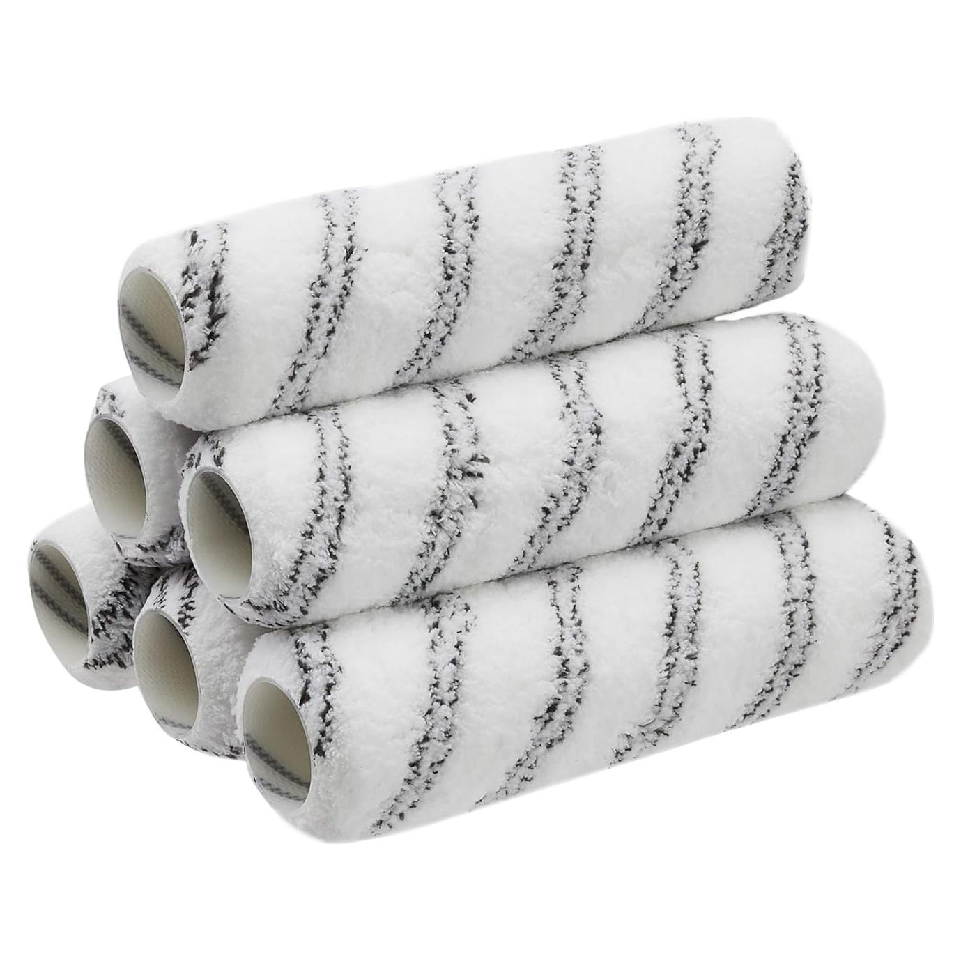 Cubiertas de Rodillo de Pintura Microfibra Amazon Basics 6 Pzas