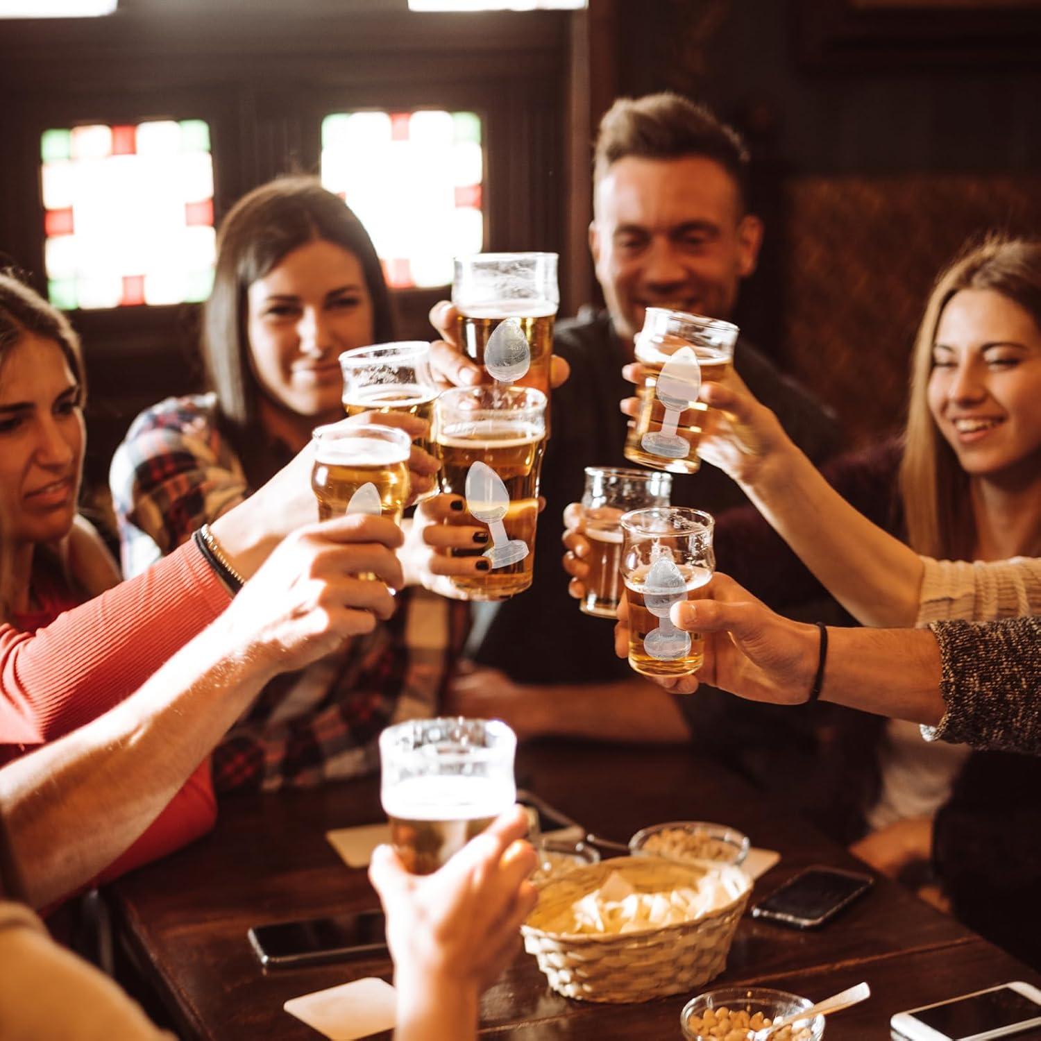 Molde de Hielo Divertido Oyeftp Silicona 3 Cavidades Azul