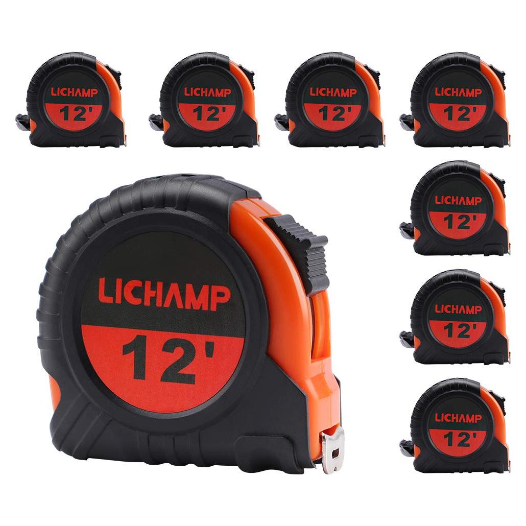 Cinta Métrica Lichamp 365,76 cm 8 Piezas Fácil Lectura