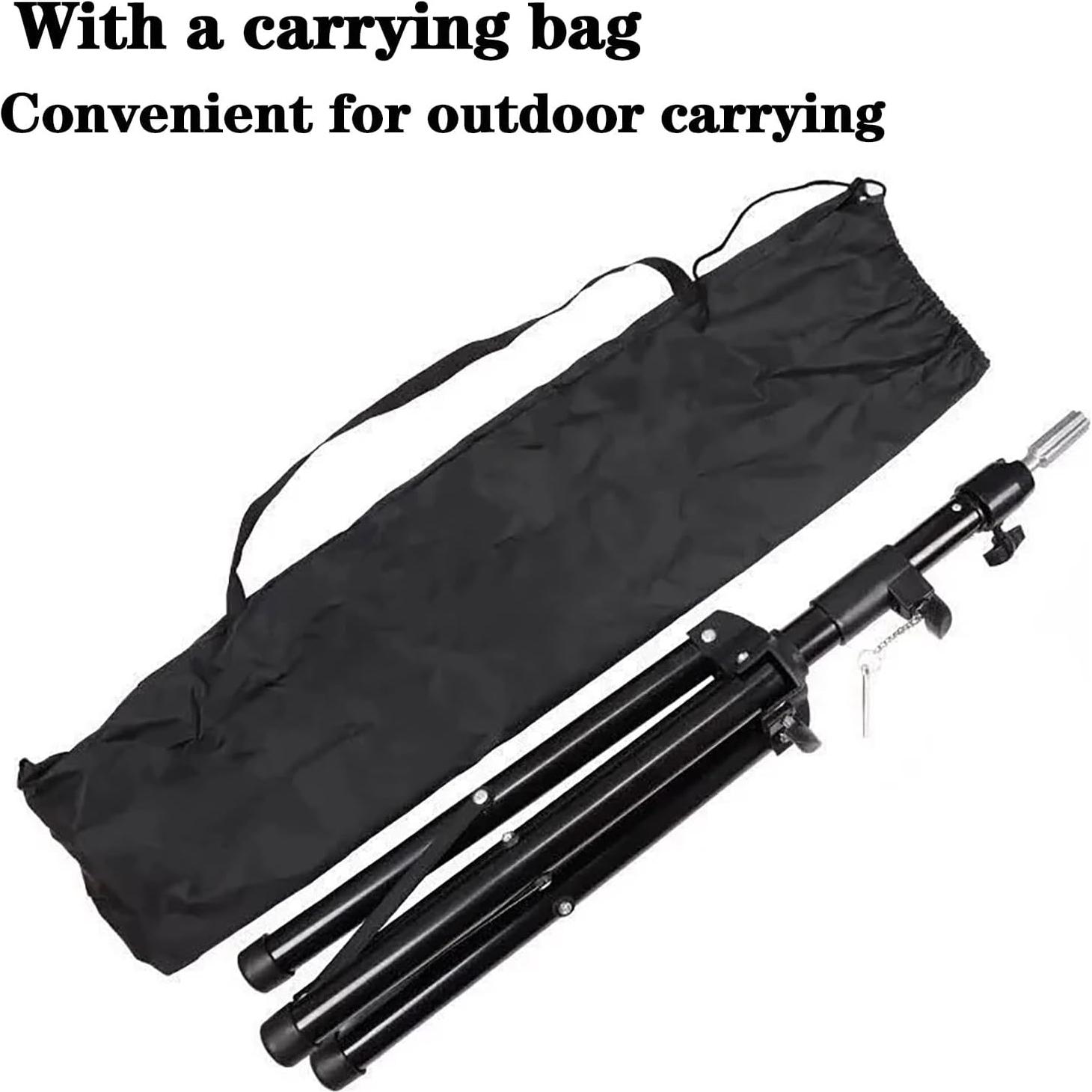 Soporte de Peluca Tripode Ajustable Xue Lang 40" Negro