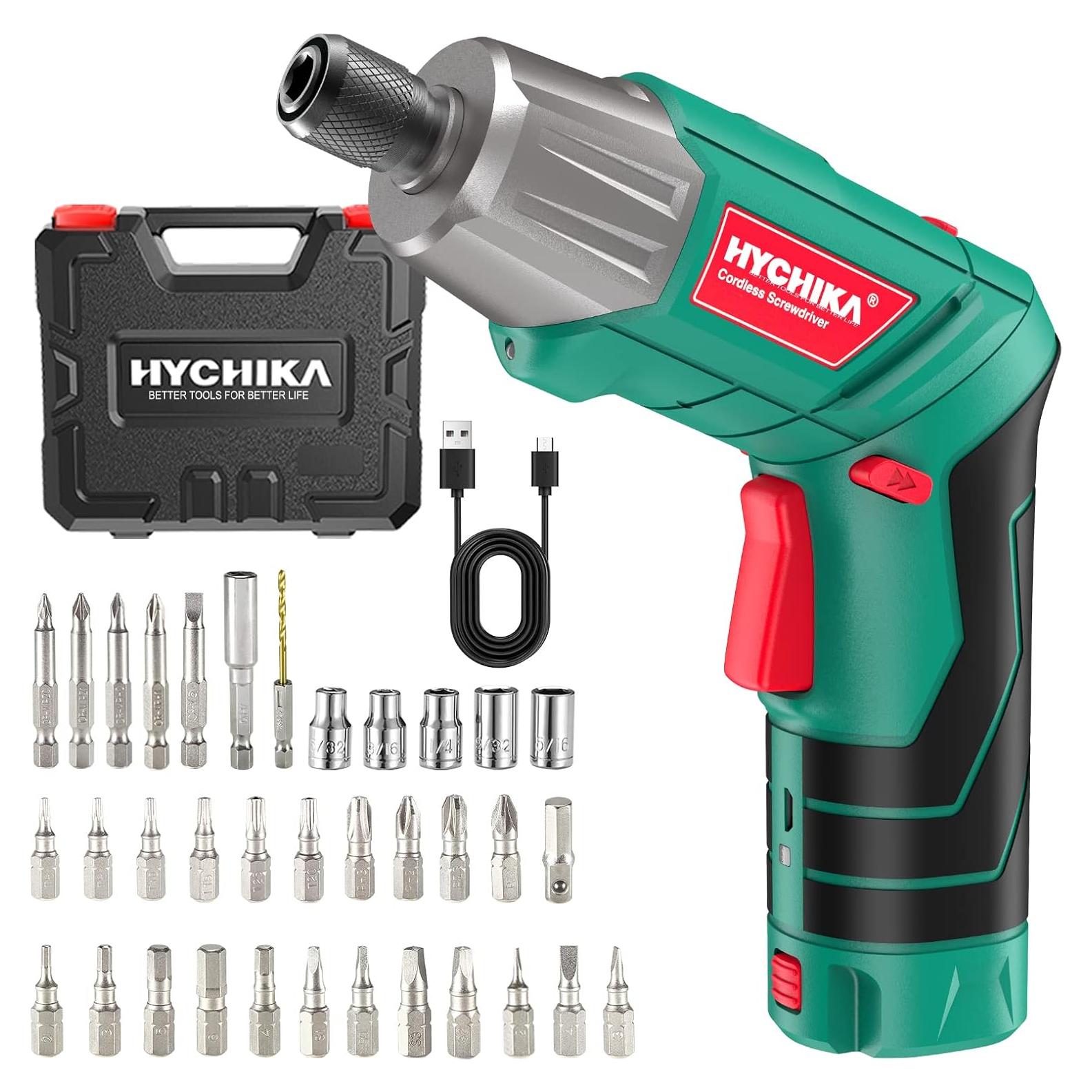 Destornillador Inalámbrico HYCHIKA SD-4C 6N·m 36 Accesorios