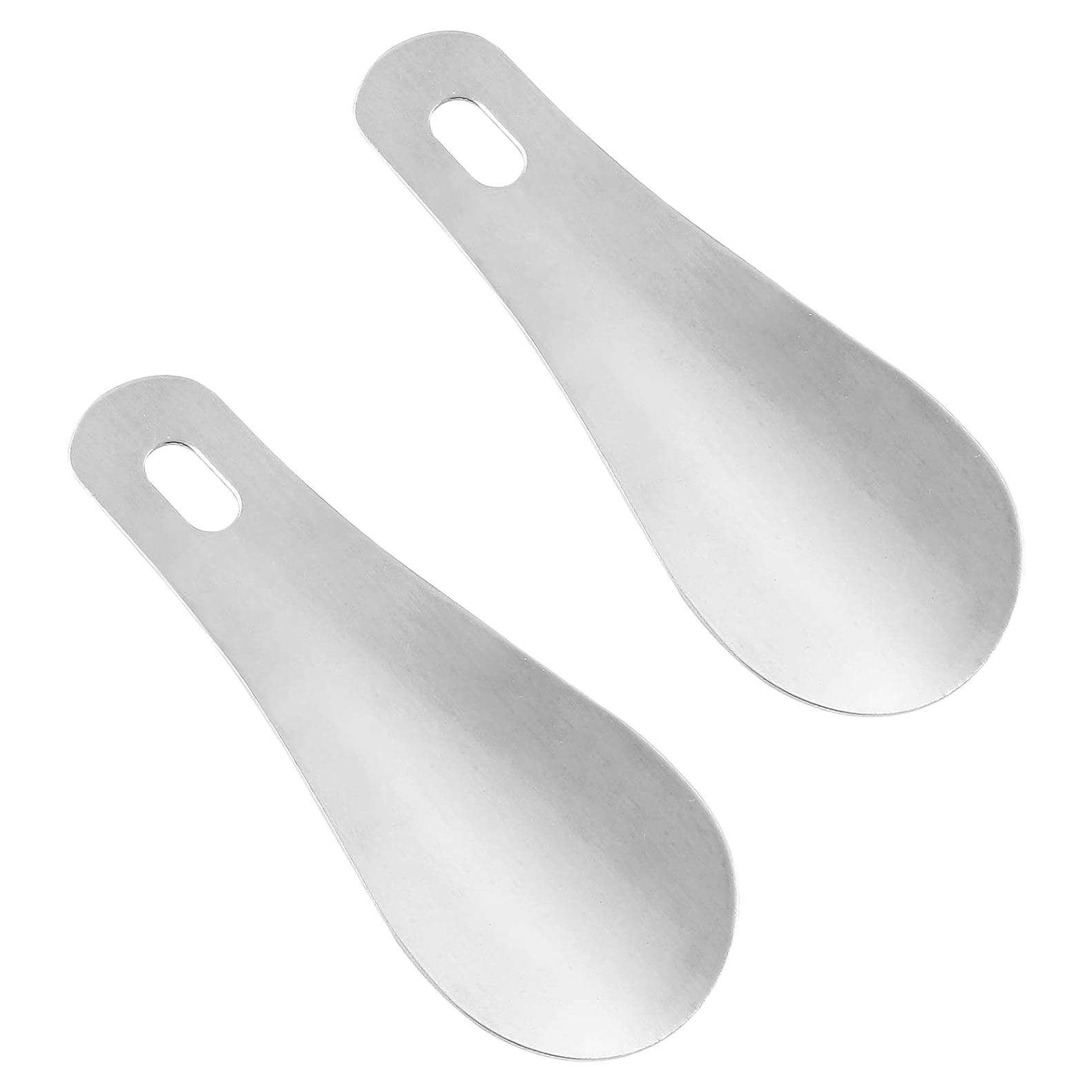 Cuchara para Zapatos Auvotuis Acero Inoxidable 10 cm 2 Pcs