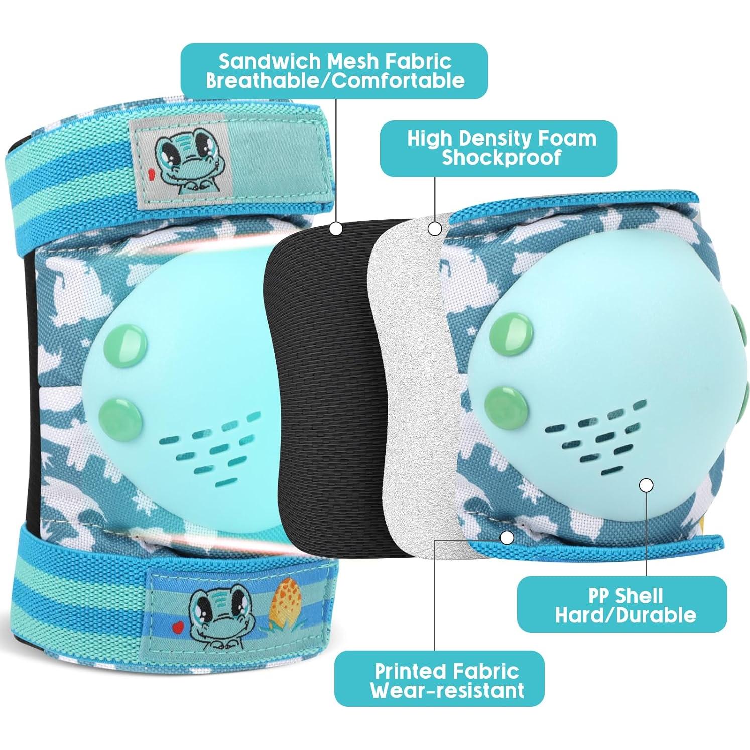 Conjunto Protector 7 en 1 Adicop para Niños 3-8 Años Azul