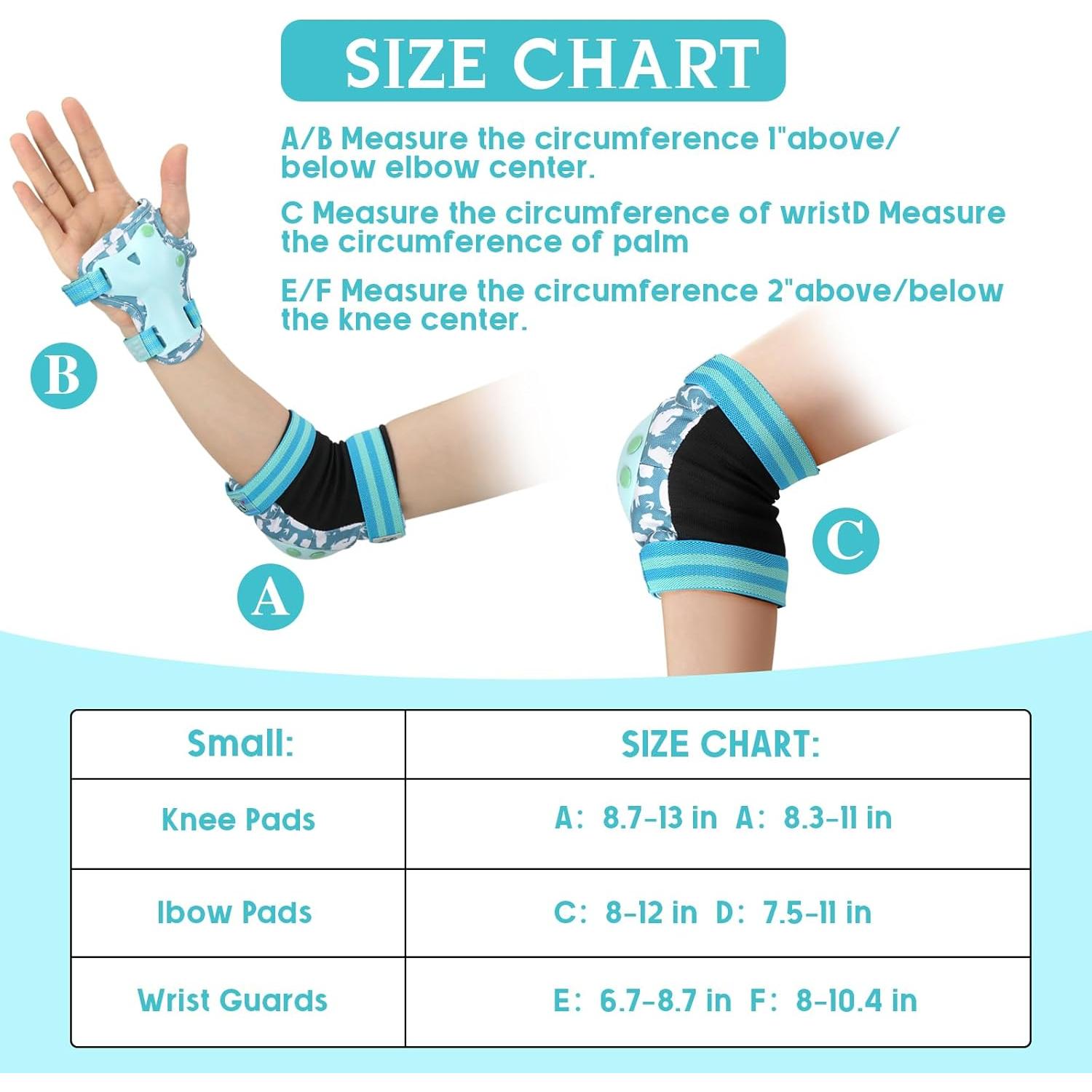 Conjunto Protector 7 en 1 Adicop para Niños 3-8 Años Azul