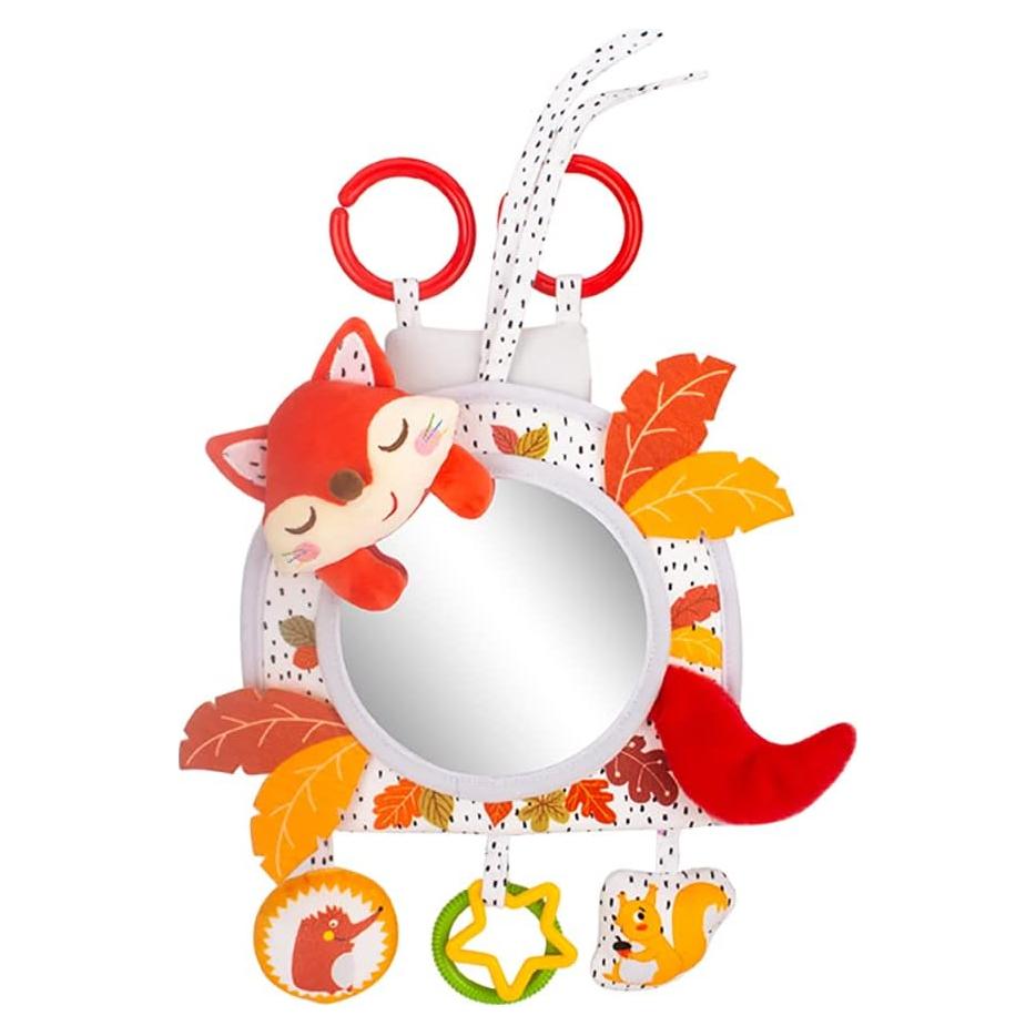 Juguete de Actividad para Bebés Caterbee con Espejo Zorro