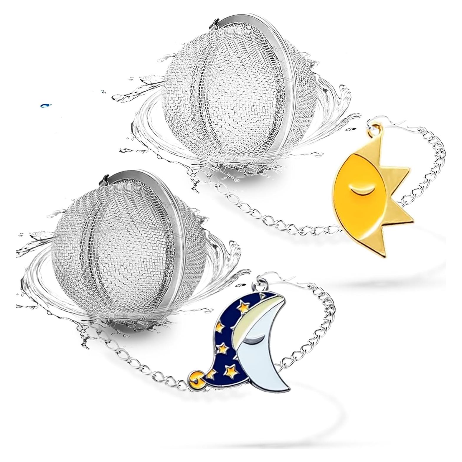 Set 2 Infusores de Té NSTaygate Acero Inoxidable 4.5 cm