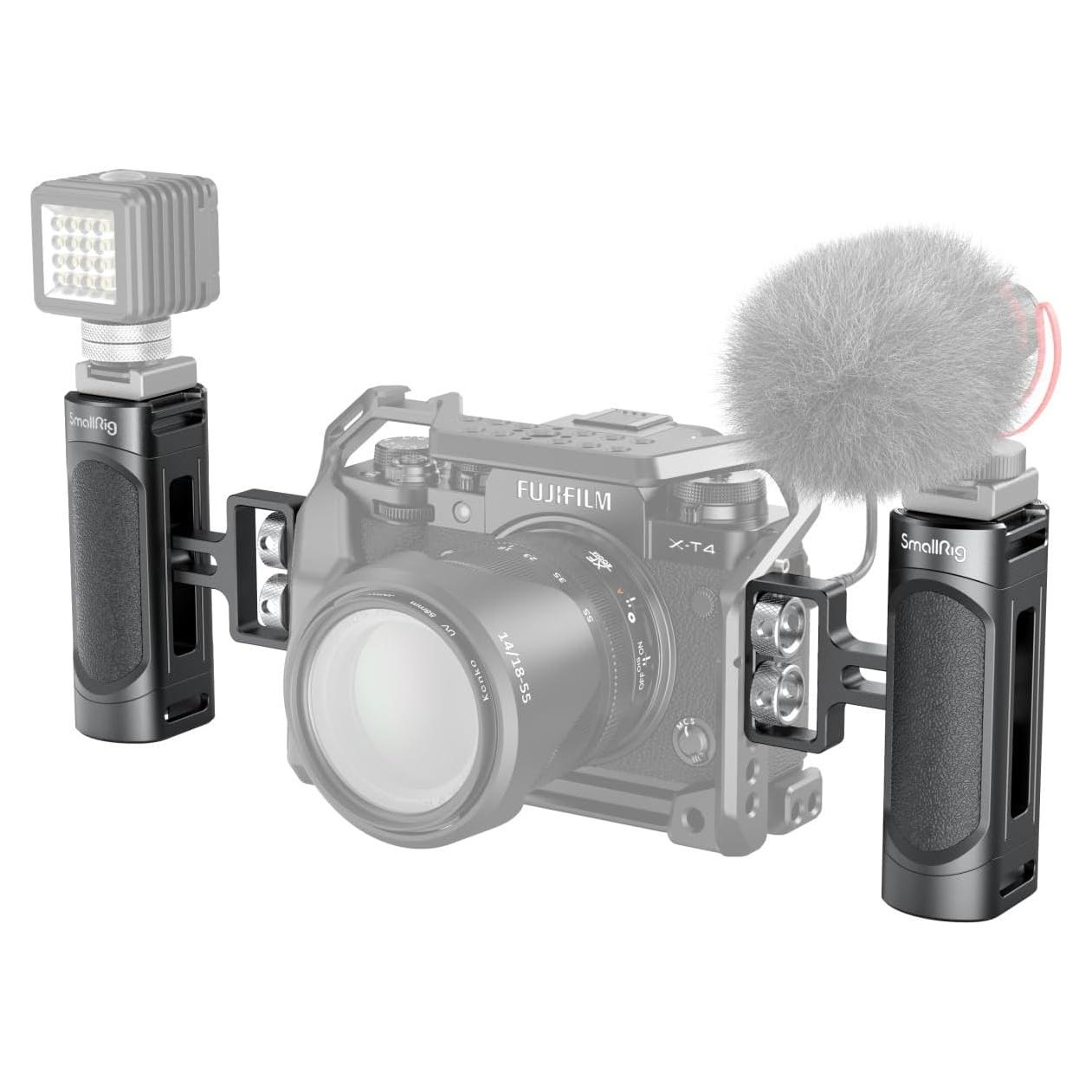 Mango Lateral Mini SmallRig 4957 para Cámara DSLR - Paquete 2