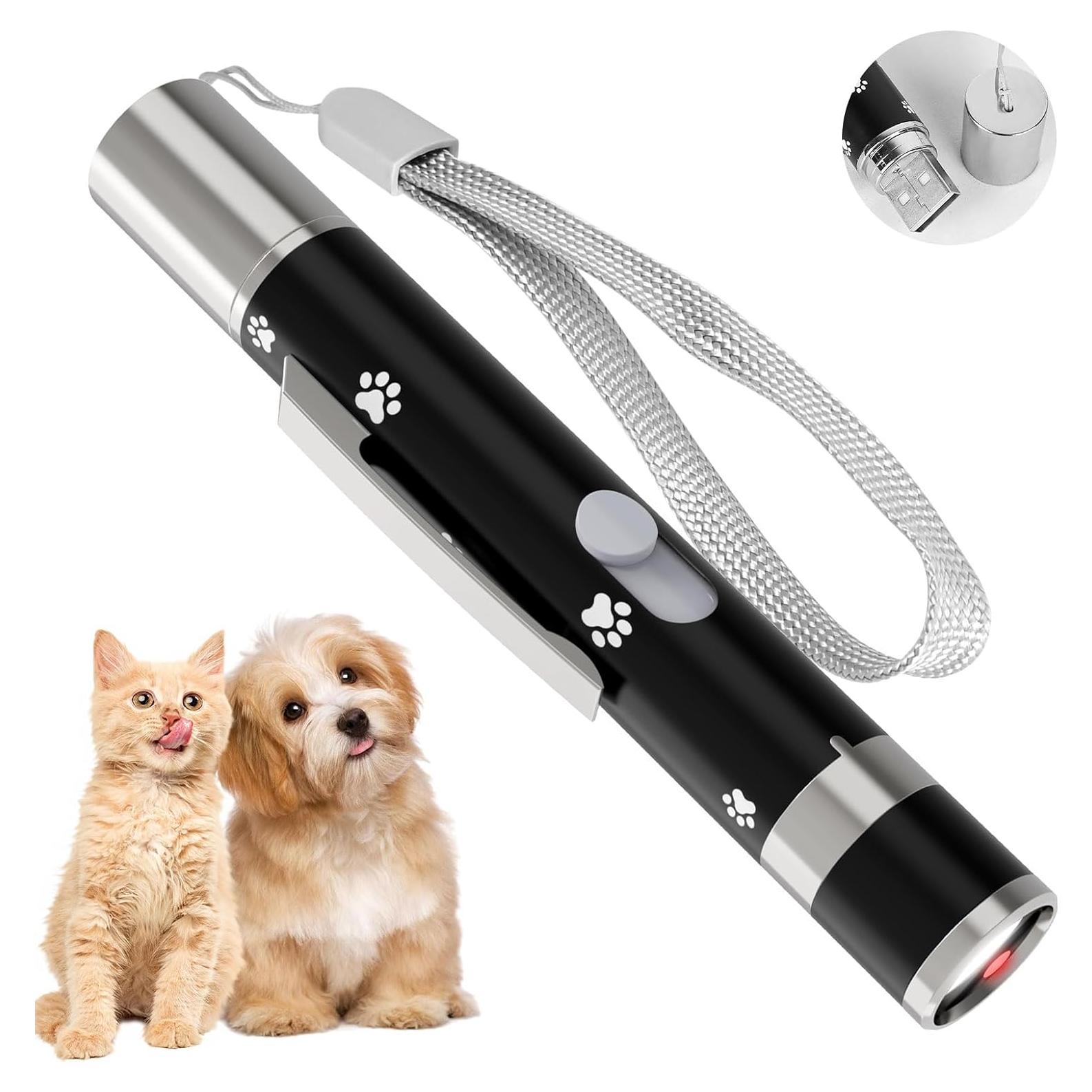 Juguete Interactivo para Gatos OUMSIS 9131-CBK Recargable USB