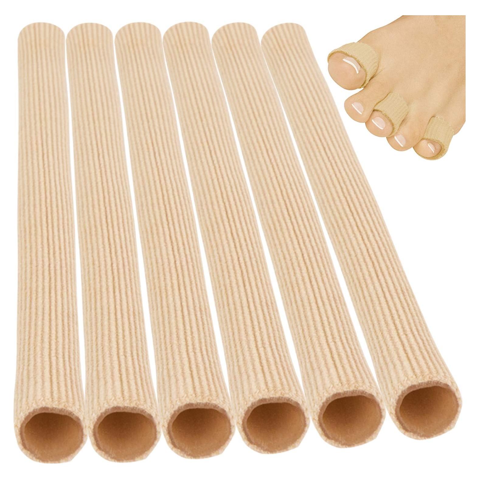 Tubos para Dedos ViveSole - Separadores y Protectores (6 Pzs)