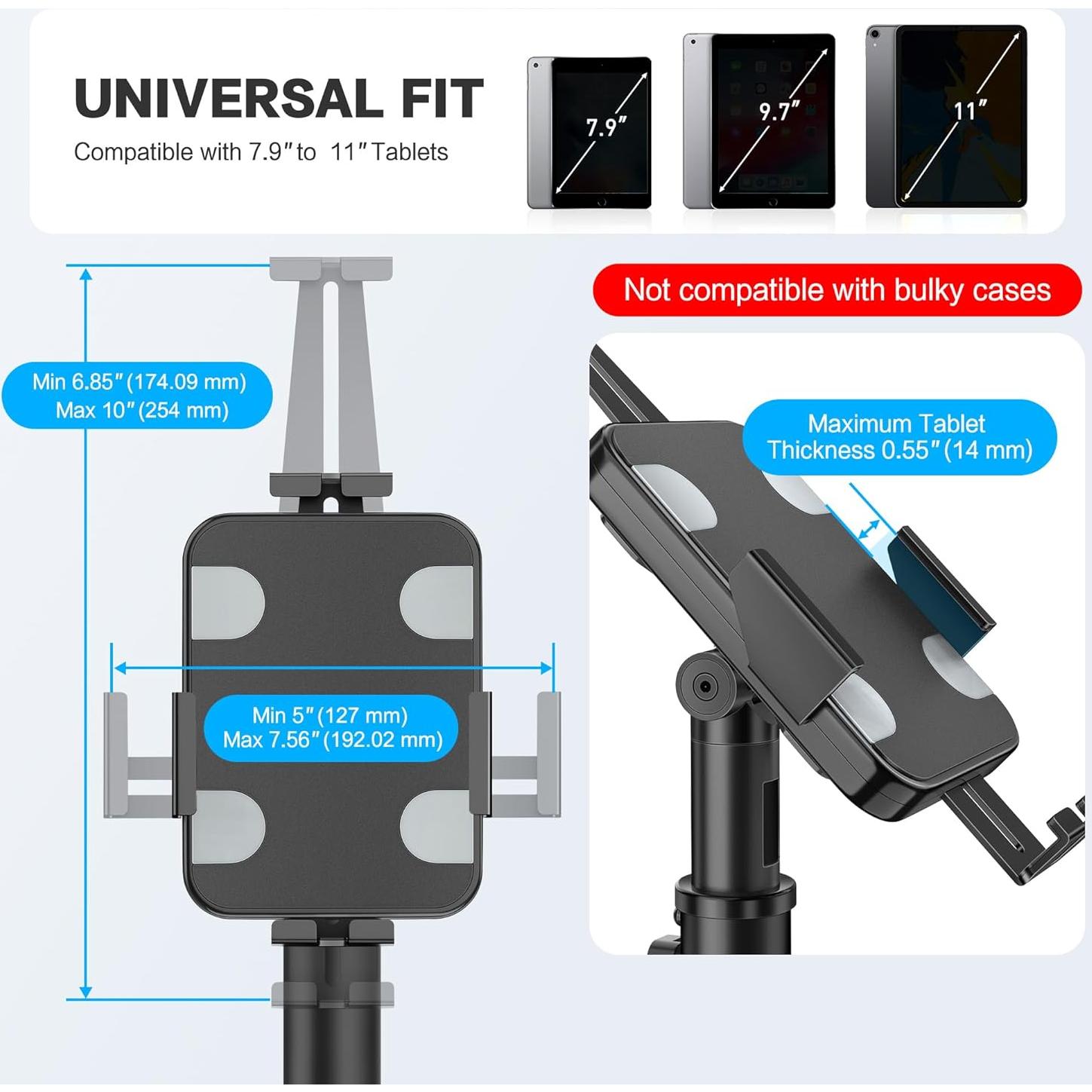 Soporte Kiosco para Tabletas AboveTEK TH-338 - Antirrobo 7.9-11"