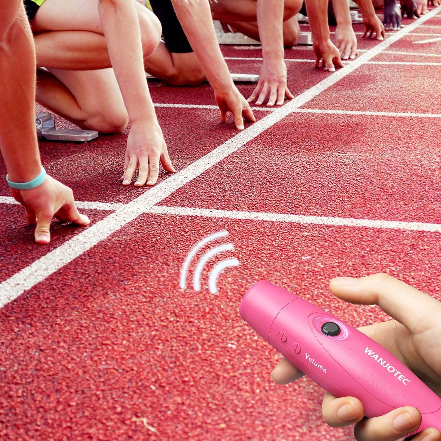 Silbato Electrónico WANJOTEC Rosa 3 Tonos Ajustables 130dB