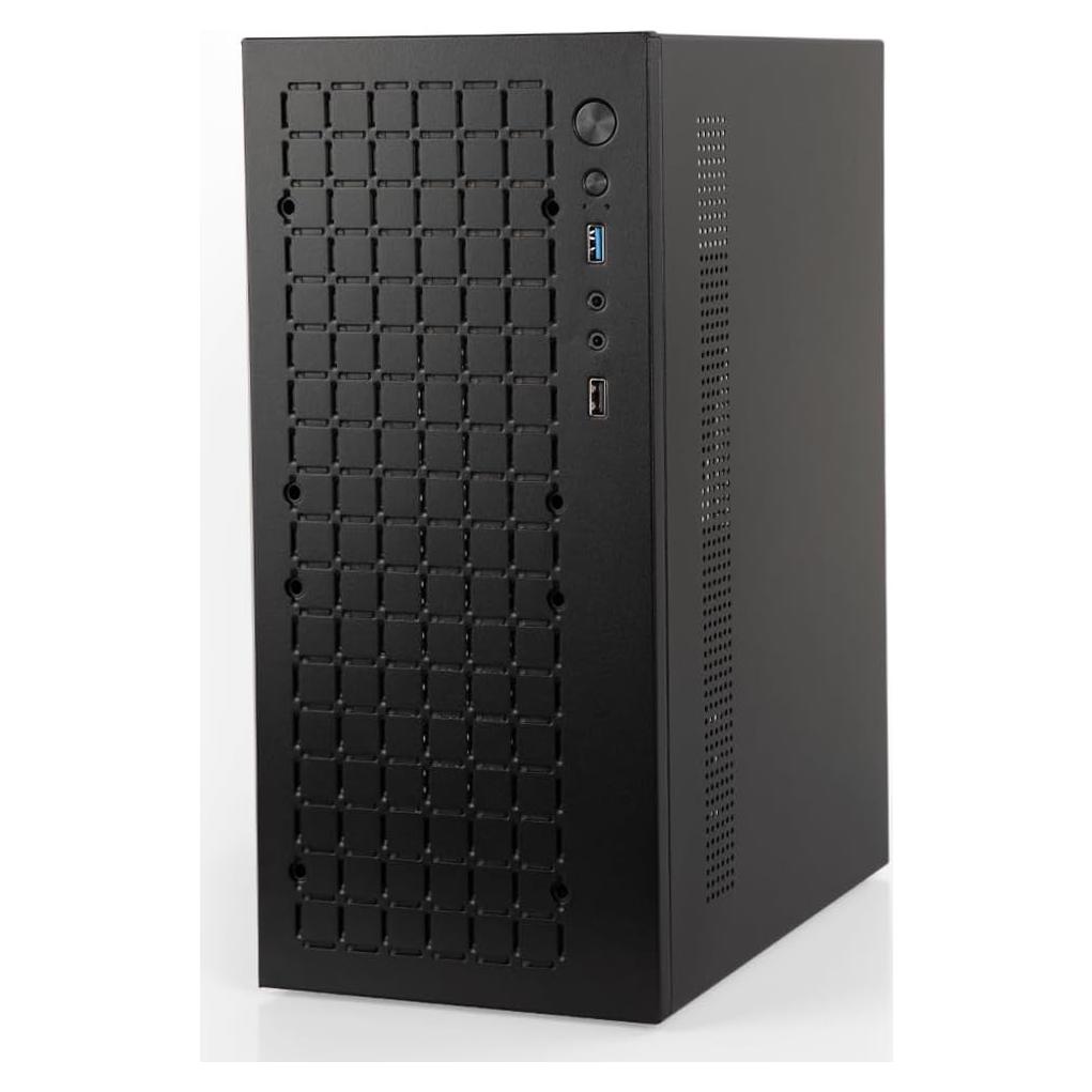 Caja Micro ATX JOYJOM Mini PC Negro con USB 3.0